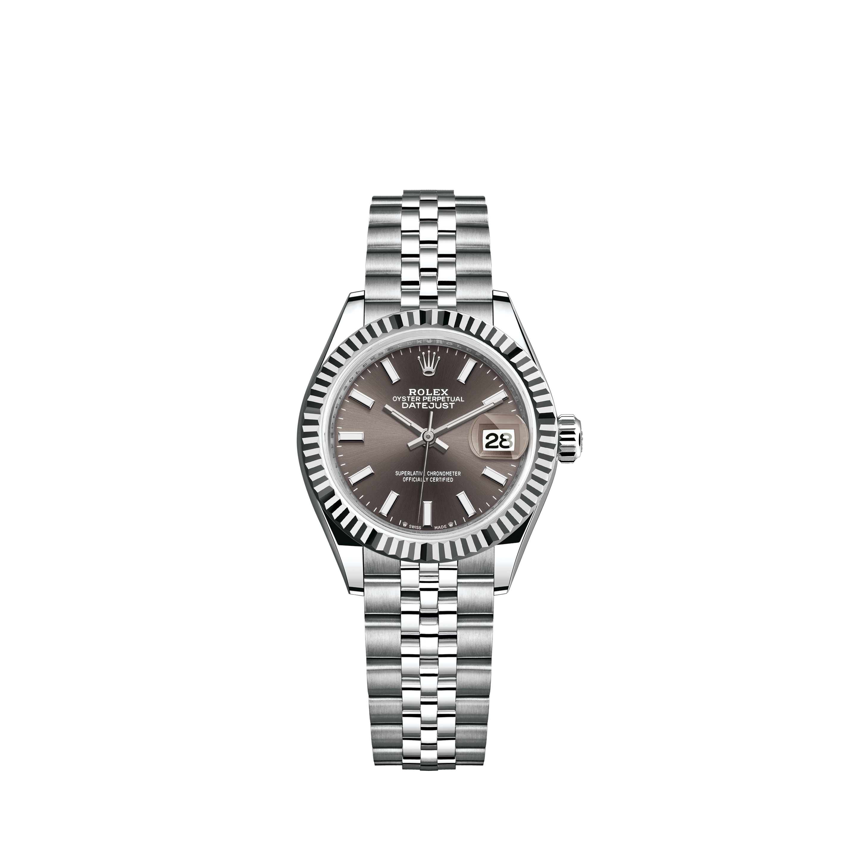 daytona stainless steel black face