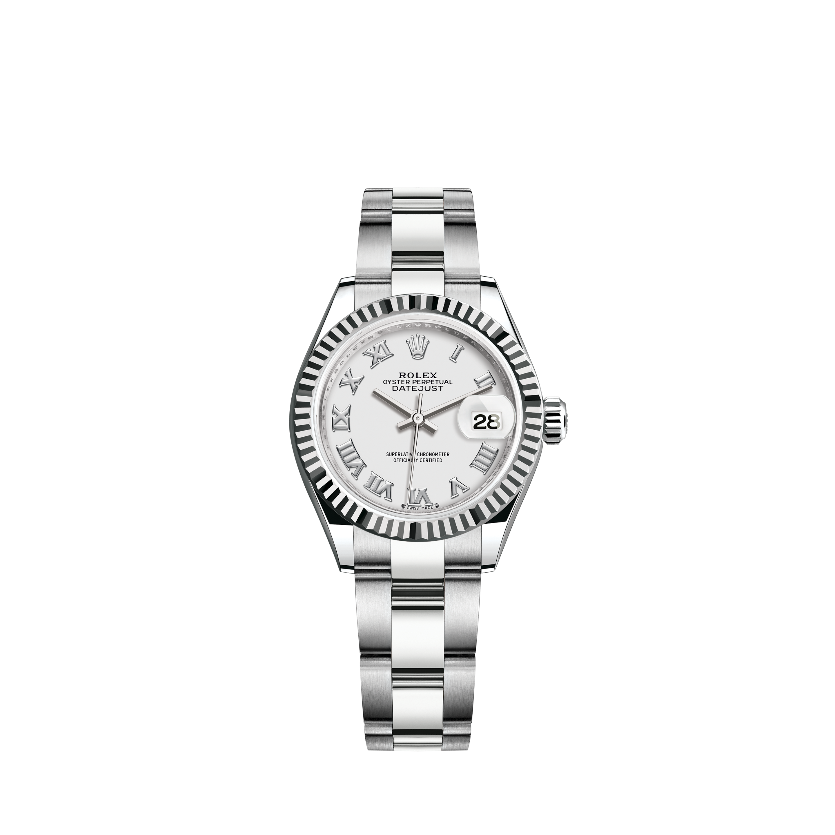 white gold rolex oyster perpetual datejust