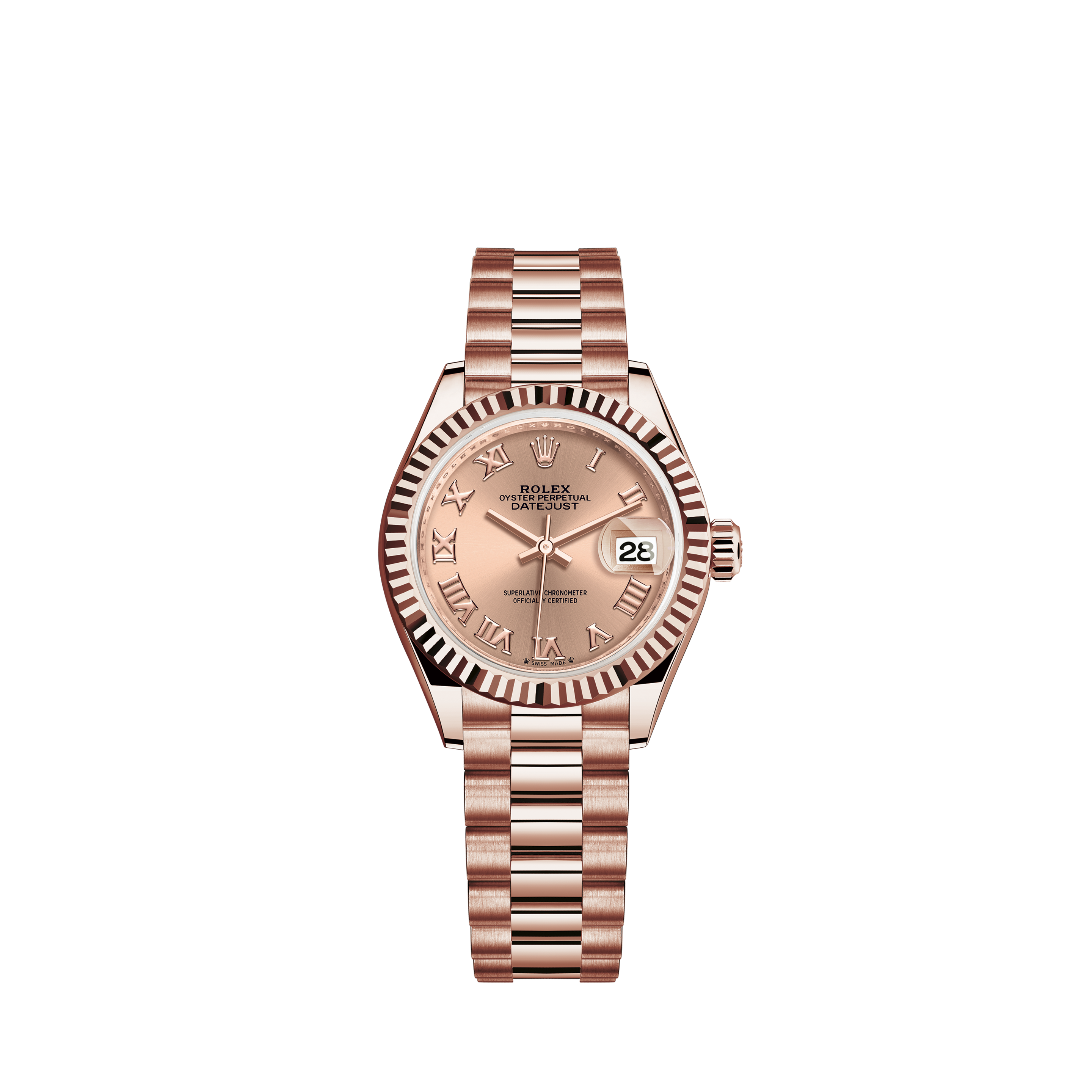 Orologio Lady-Datejust di Rolex: Oro Everose 18 ct – M279175-0027
