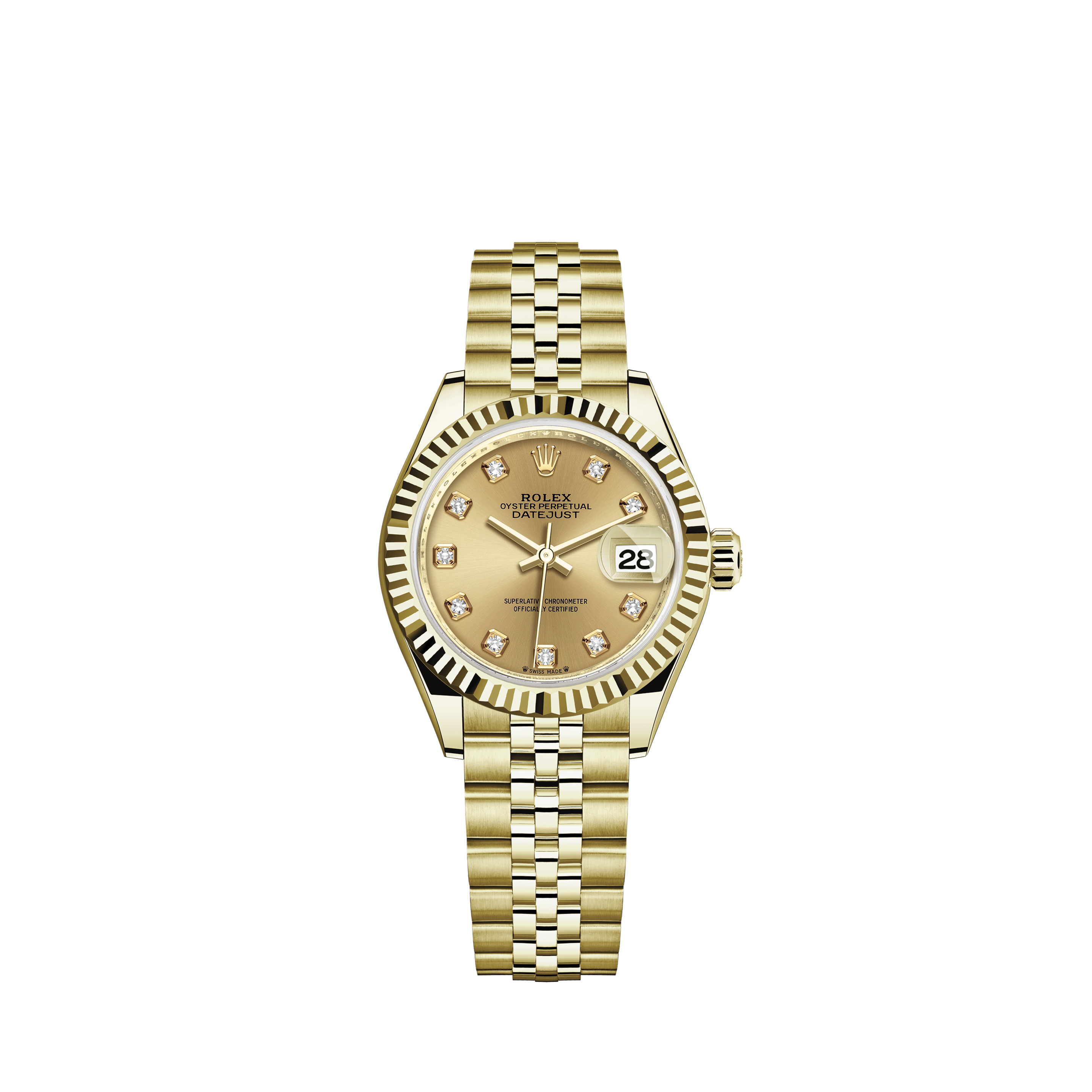 Rolex Lady-Datejust watch: 18 ct yellow 