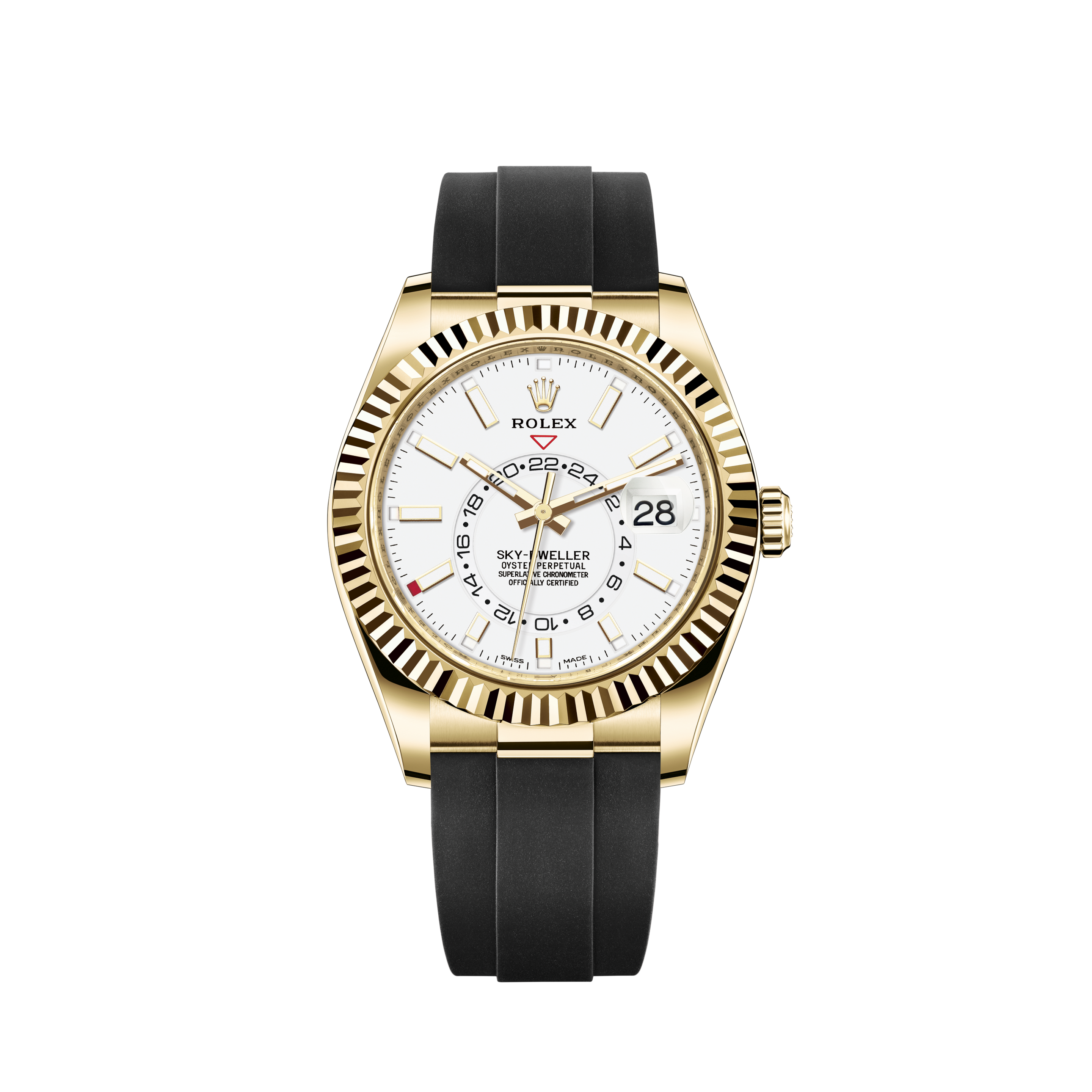 Rolex Presidential 36mm Diamond Chocolate Color Dial with Diamond Accent Diamond 18KT Yellow Gold Watch
