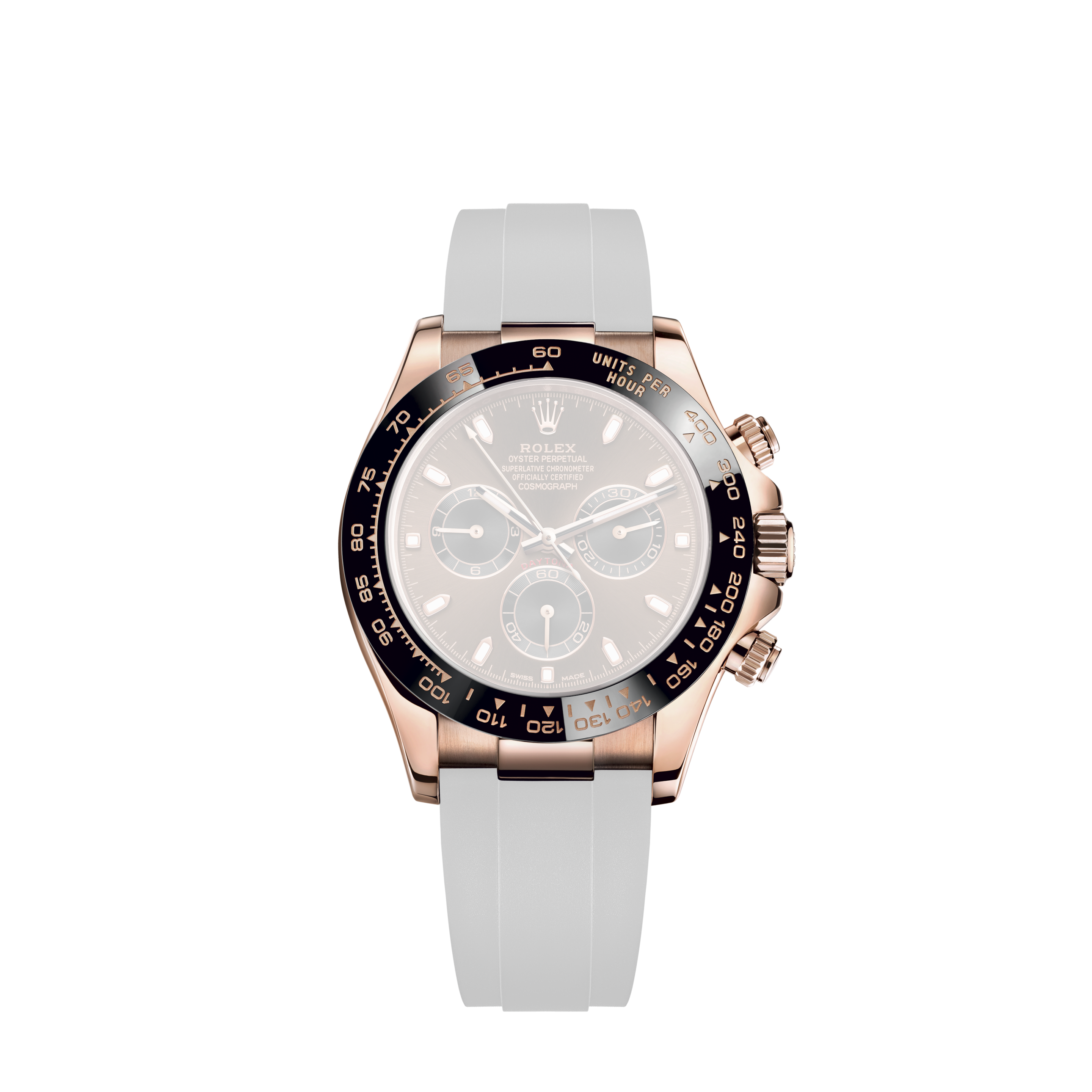 rolex daytona rose gold leather strap