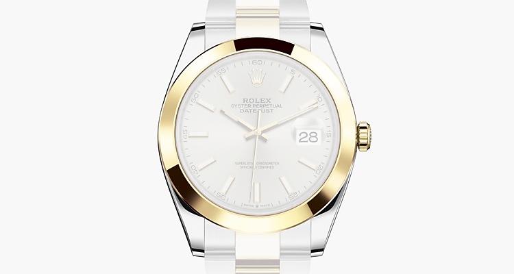 Oyster, 41 mm, acciaio Oystersteel e oro giallo