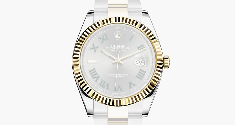 Oyster, 41 mm, acciaio Oystersteel e oro giallo