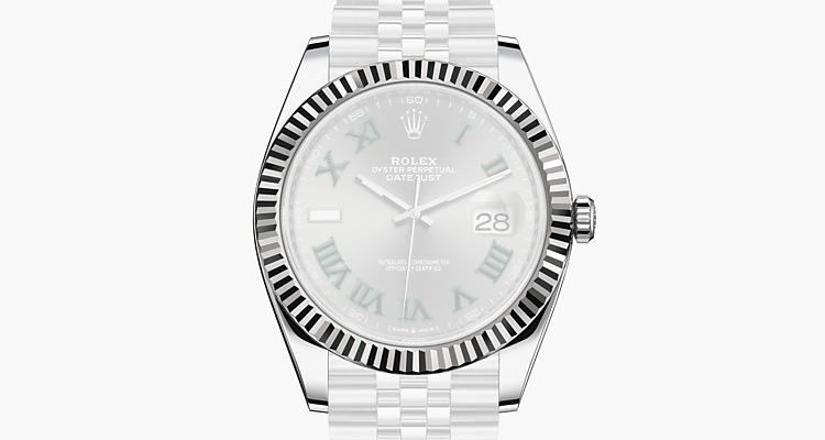 Oyster, 41 mm, acero Oystersteel y oro blanco