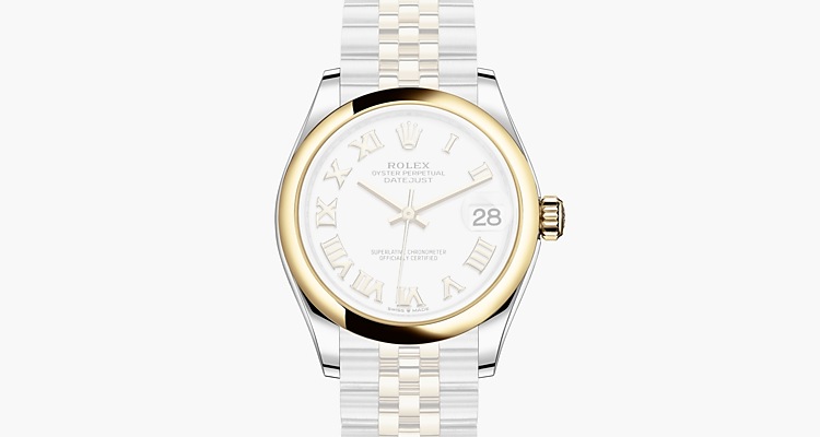 Oyster, 31 mm, acier Oystersteel et or jaune