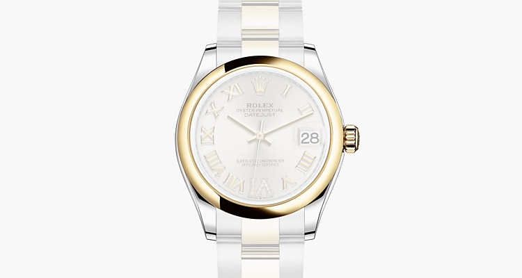 Oyster, 31 mm, acier Oystersteel et or jaune