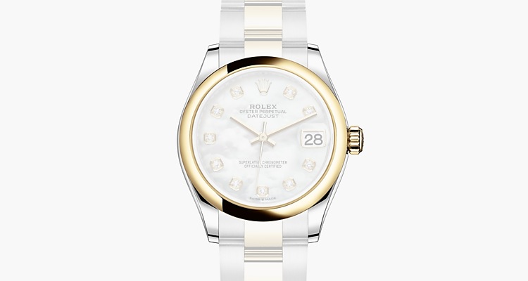 Oyster, 31 mm, acier Oystersteel et or jaune