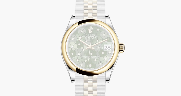 Oyster, 31 mm, acier Oystersteel et or jaune