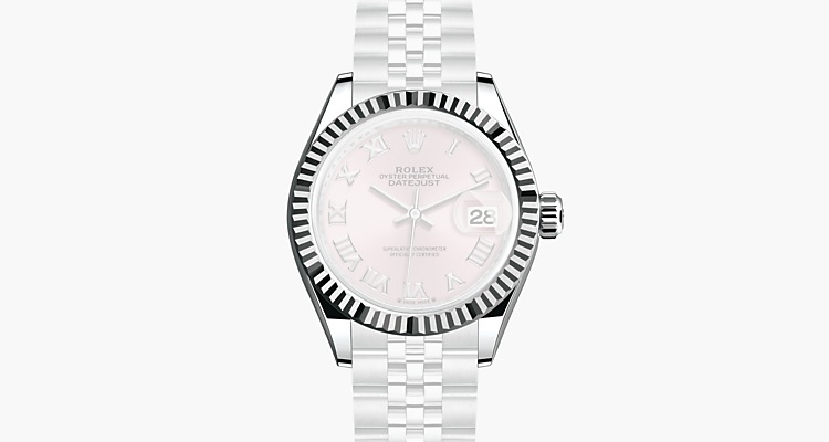 Oyster, 28 mm, acero Oystersteel y oro blanco