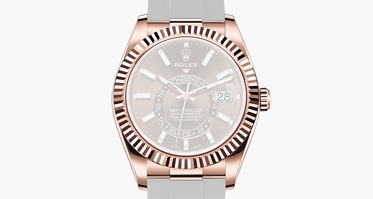 Oyster, 42 mm, vàng Everose
