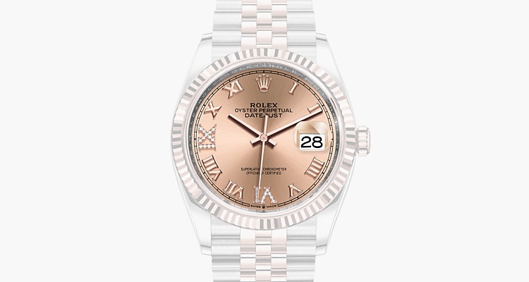 Color <i>rosé</i> con diamanti