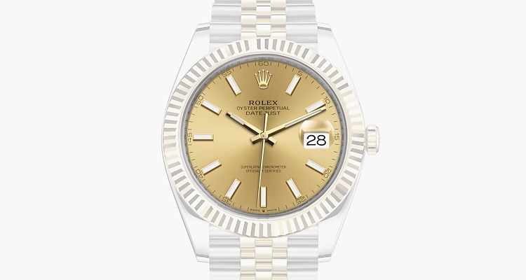 Reloj Rolex Datejust acero y oro amarillo - M126333-0010