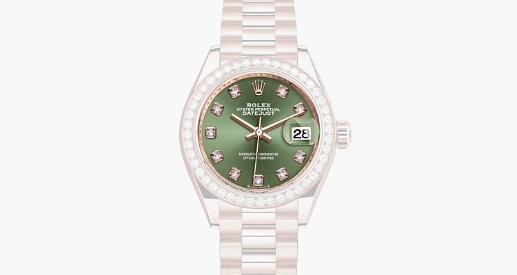 Verde oliva con diamanti