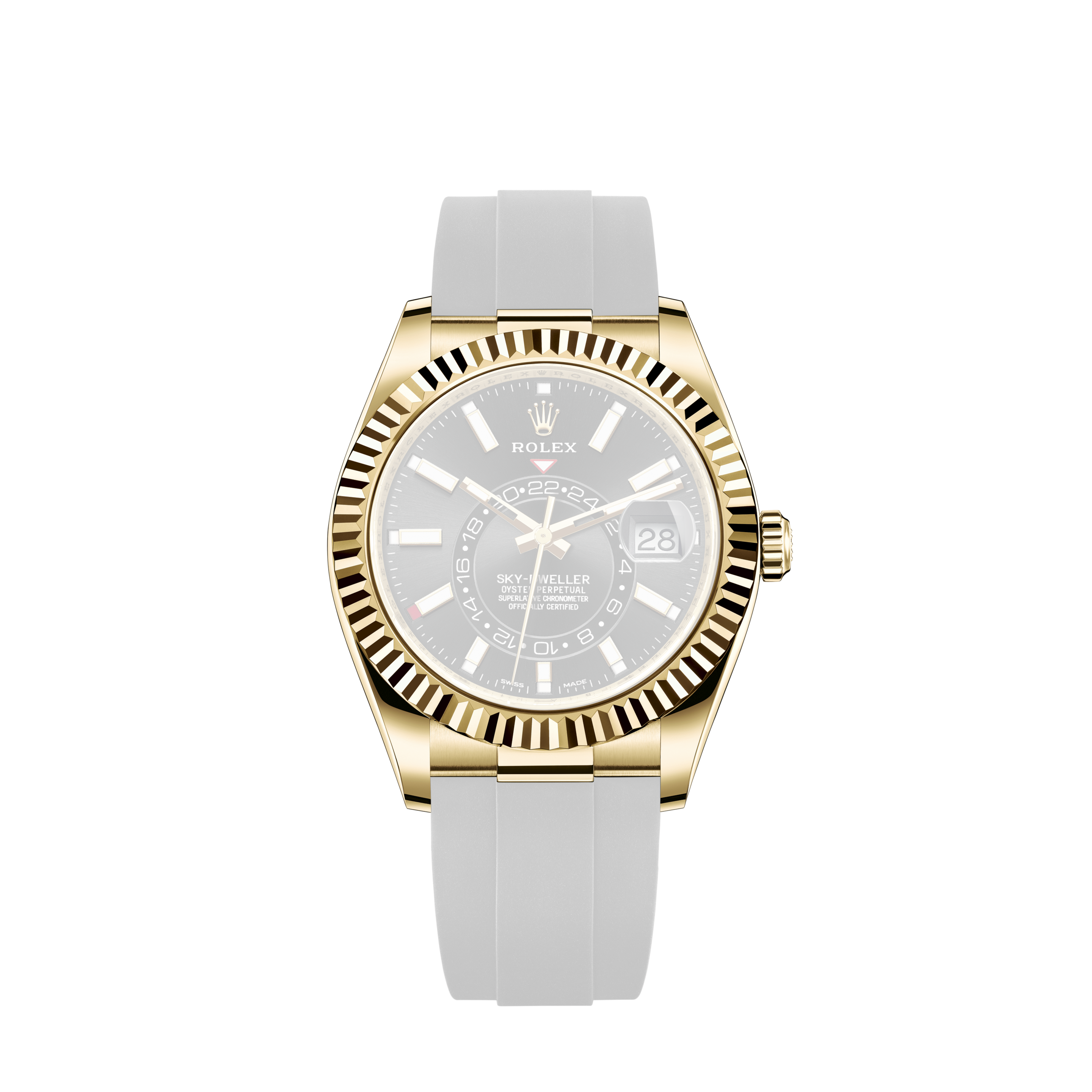 Rolex Sky-Dweller Watch: 18 ct yellow 