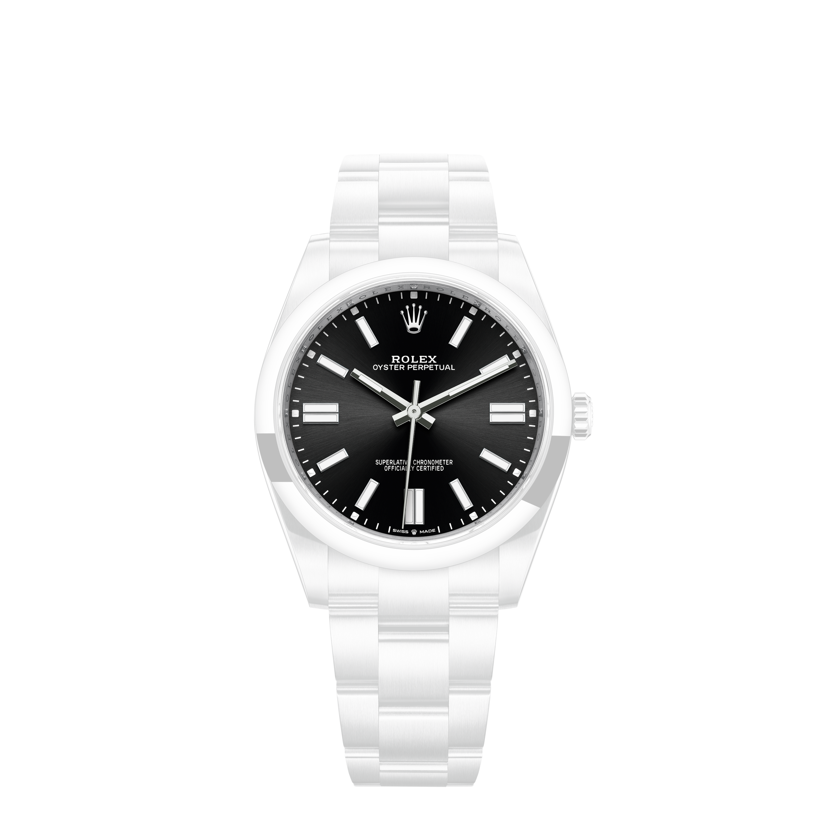 black rolex oyster perpetual