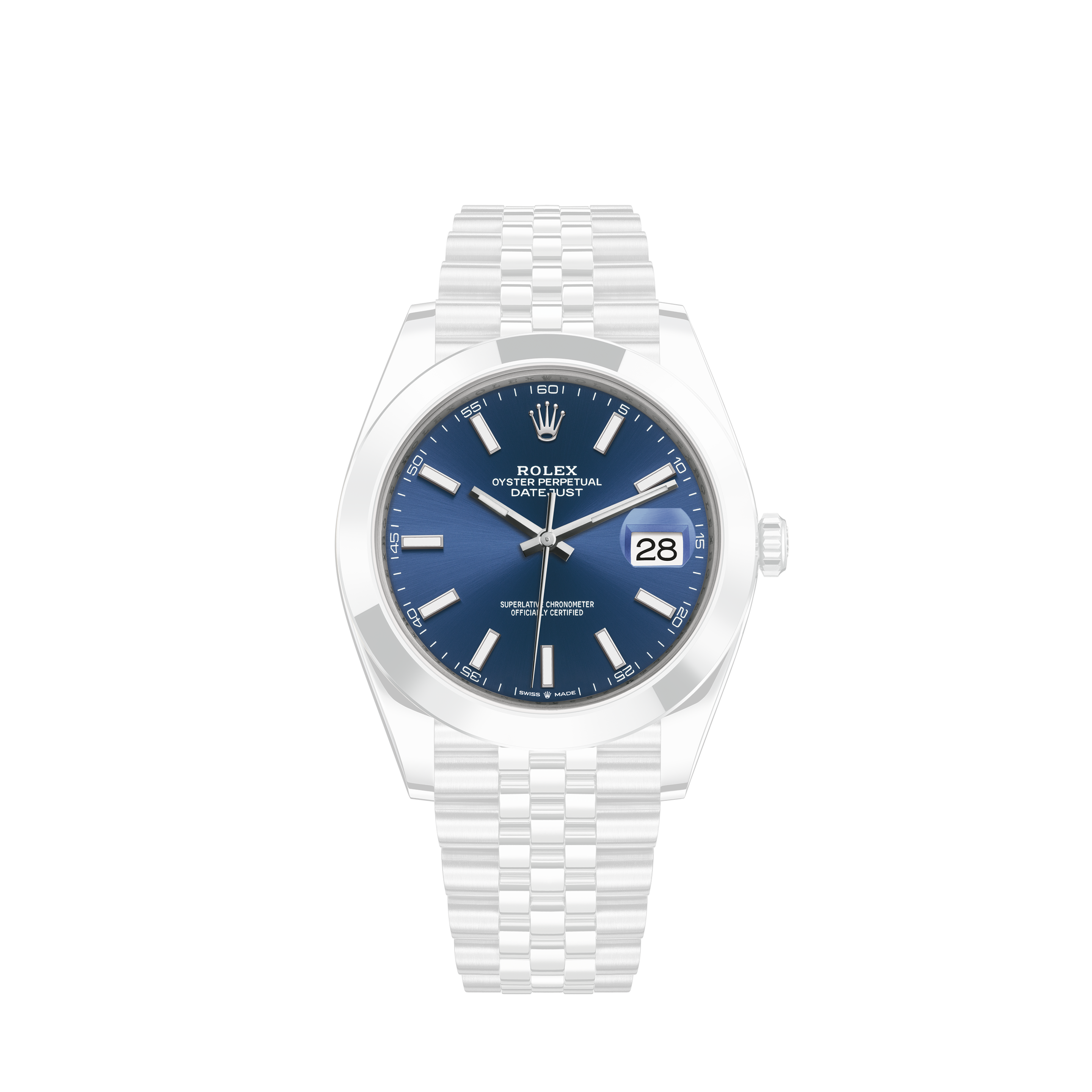 Rolex Datejust 41 Watch: Oystersteel - M126300-0002