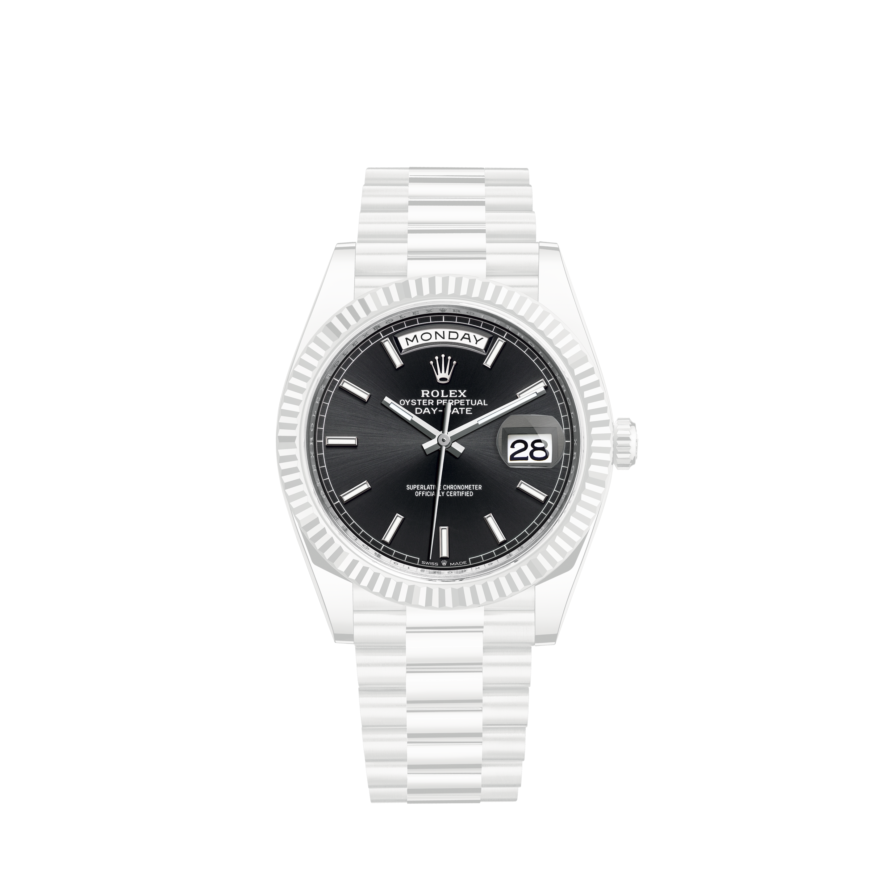 rolex presidential white gold