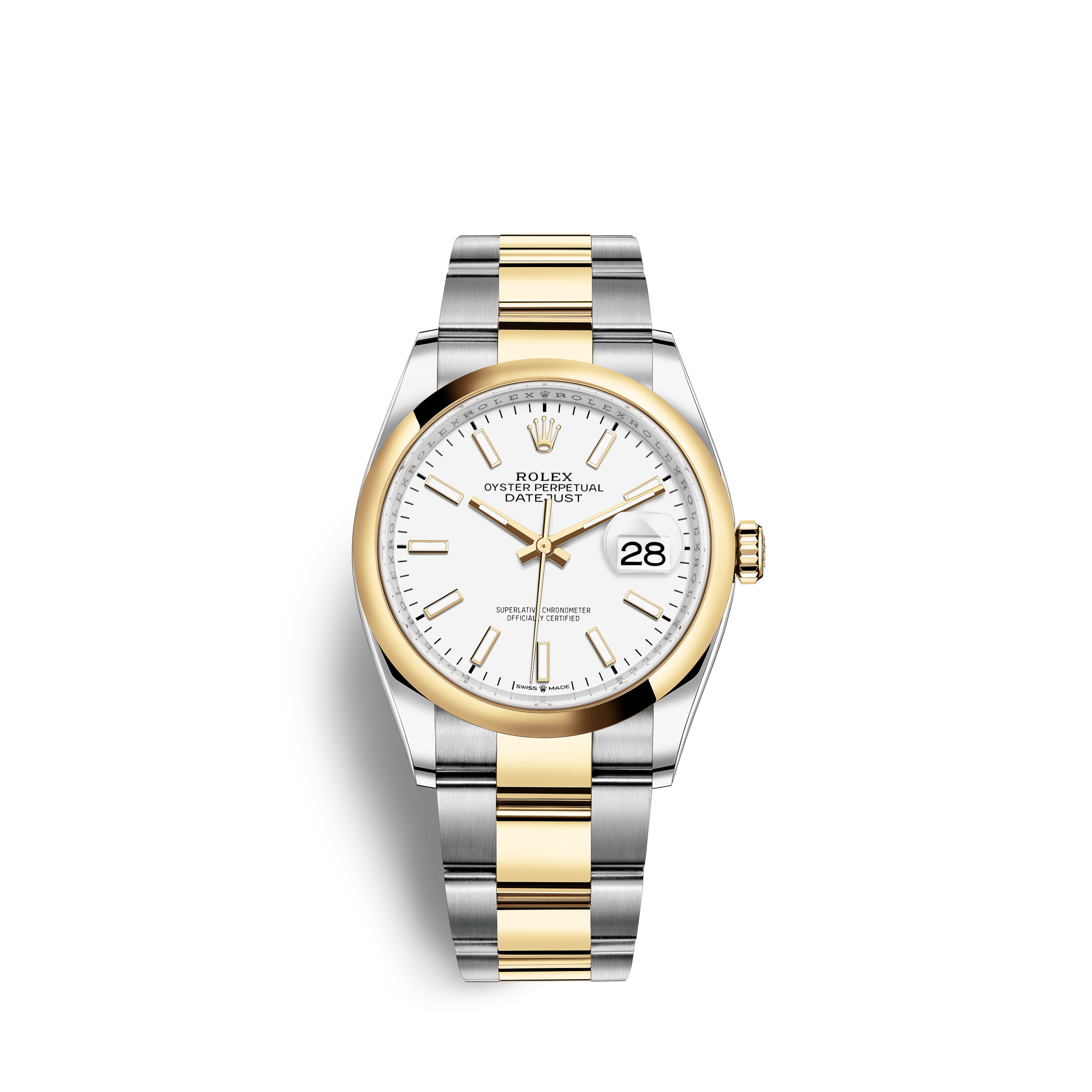 rolex datejust 38 gold