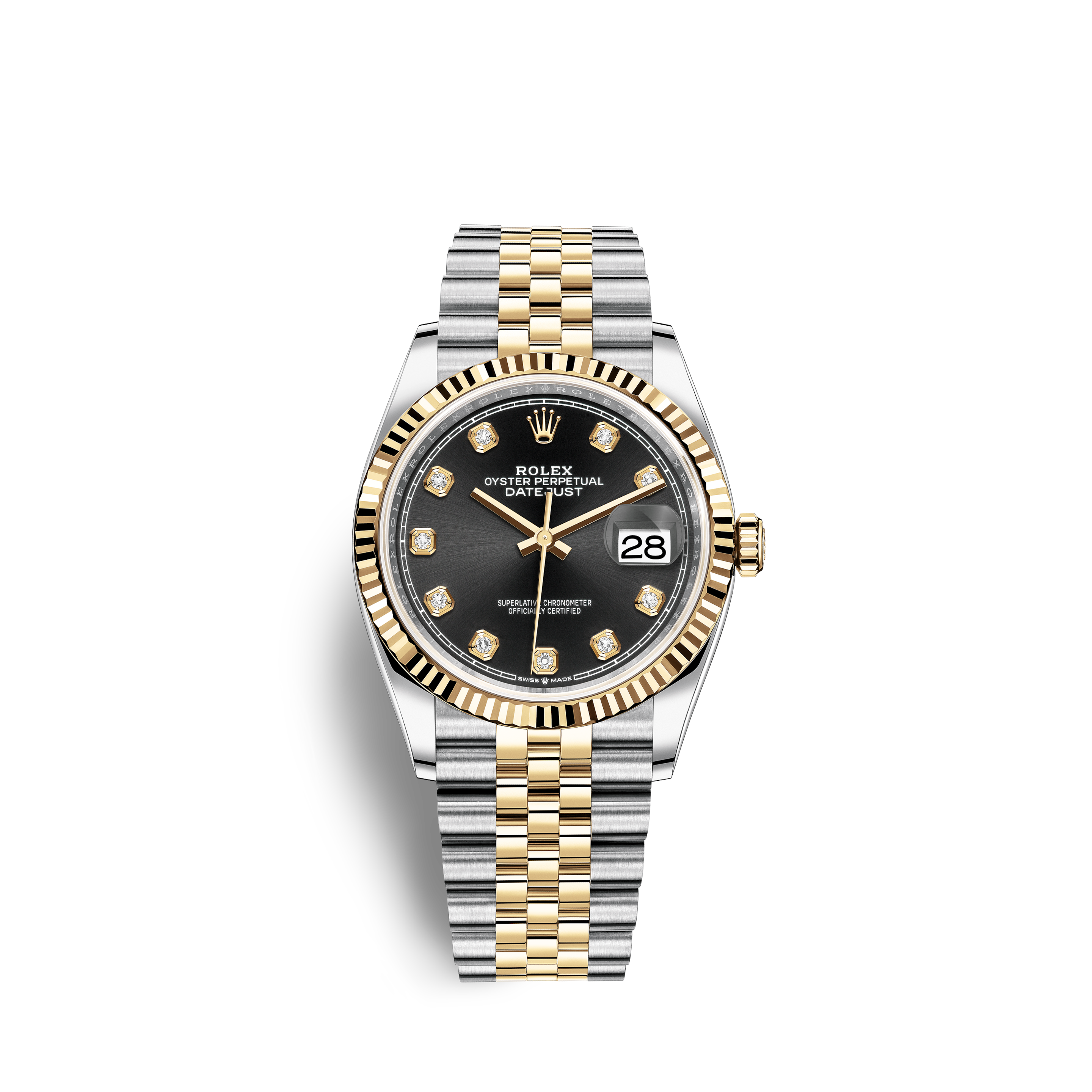 rolex gold and silver watch