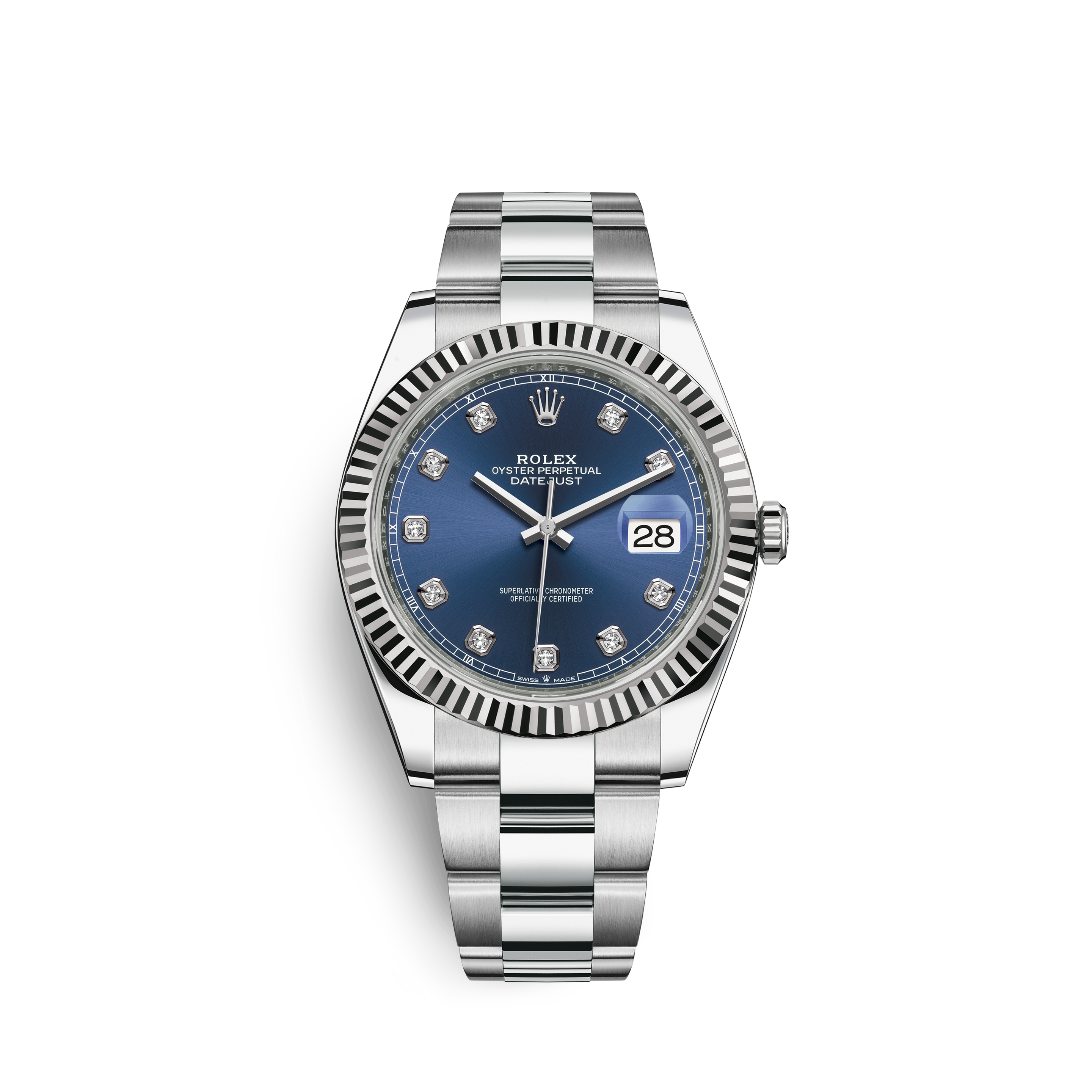 rolex datejust 31 blue