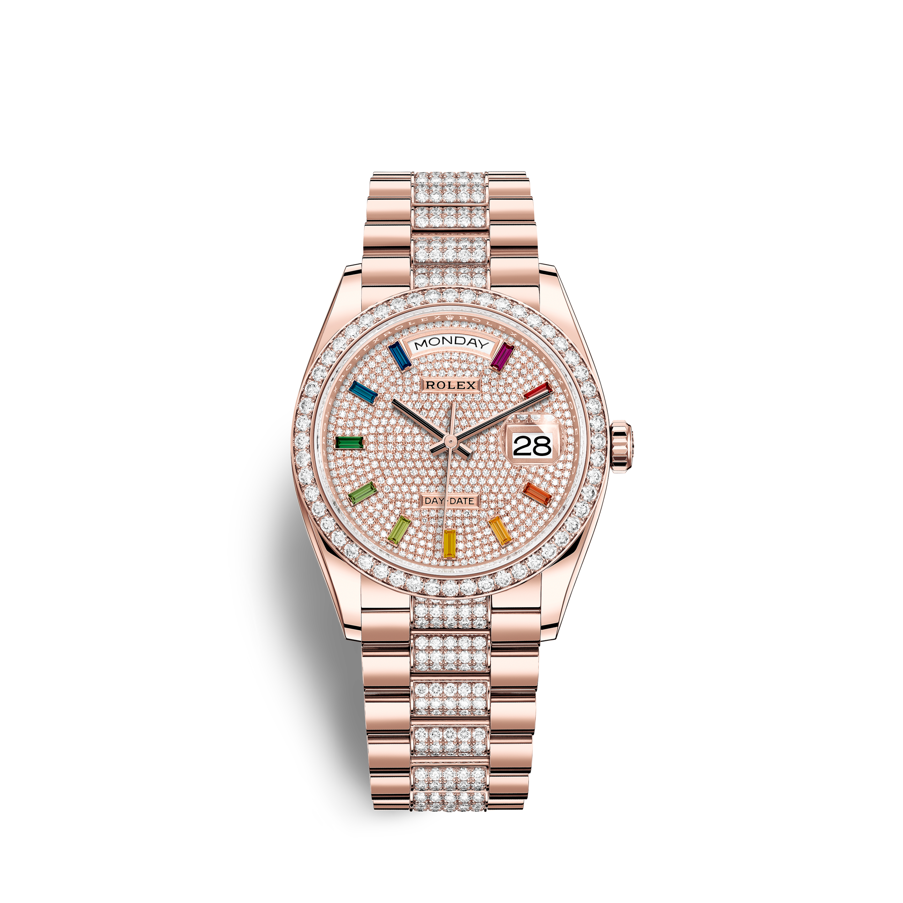 rolex gemstone watch