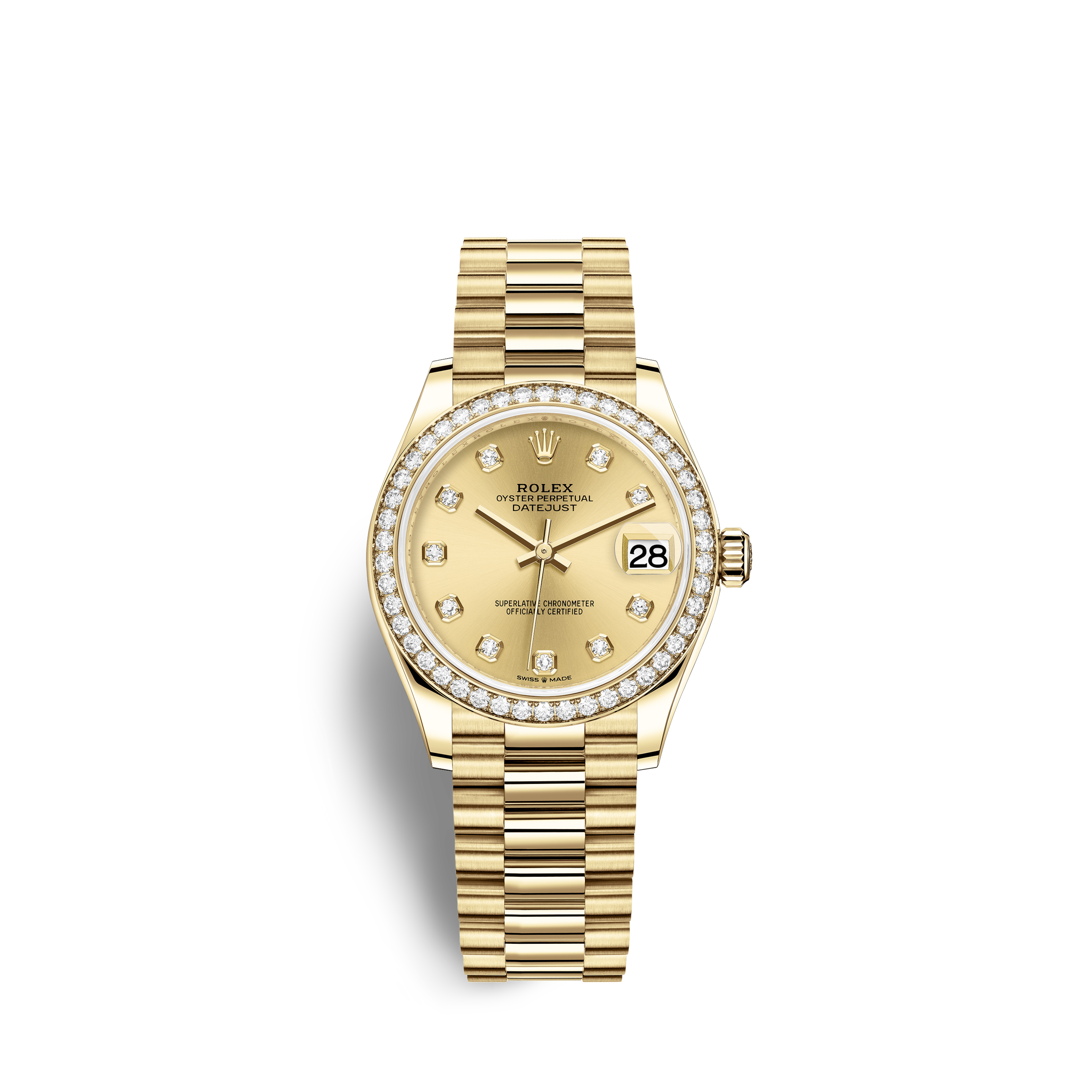 solid gold rolex with diamonds