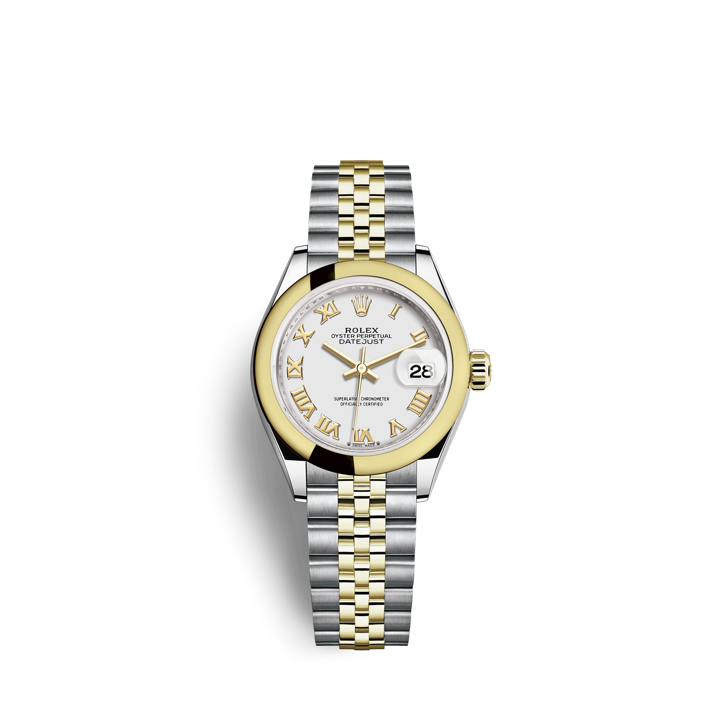 rolex watch silver gold