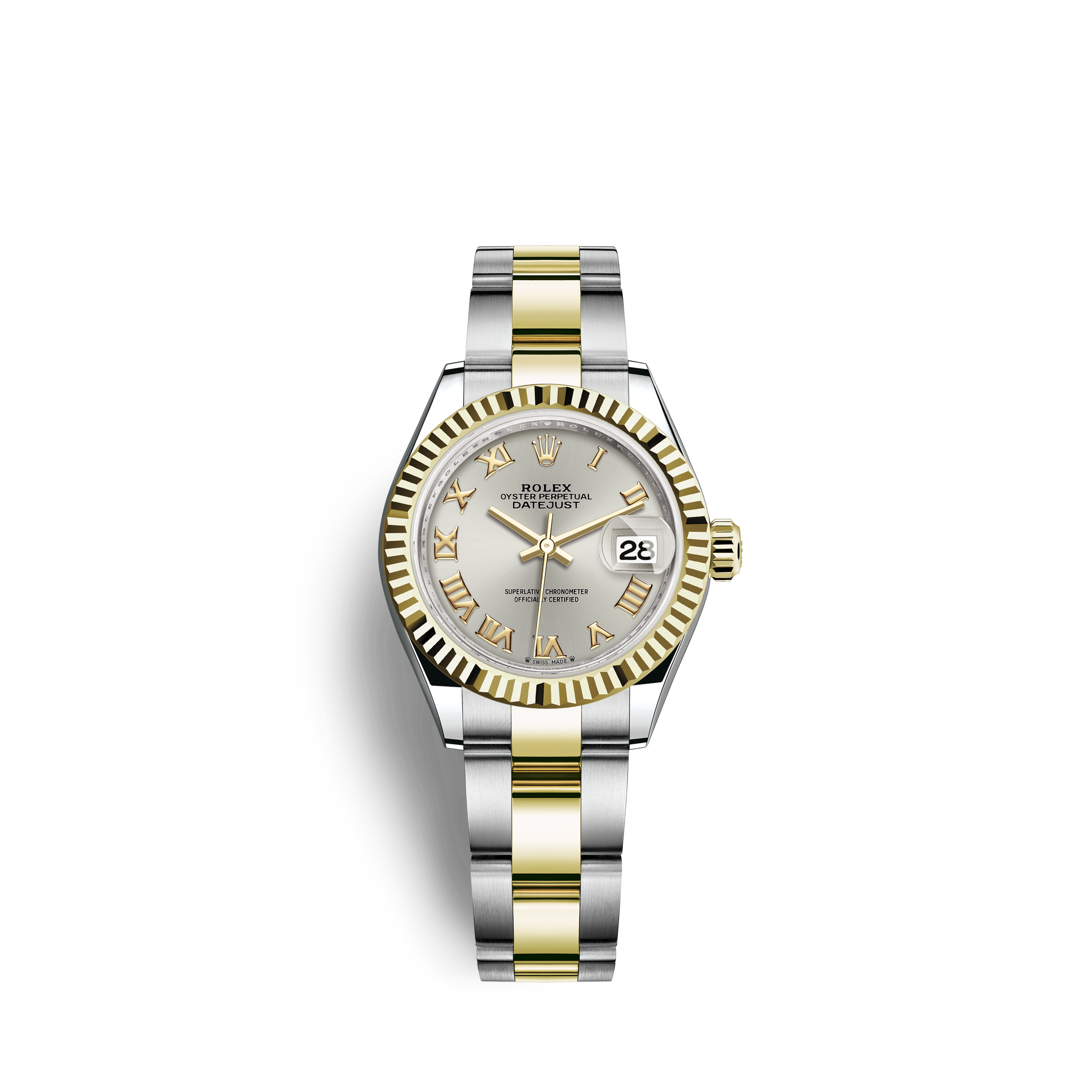 rolex gold and silver watch