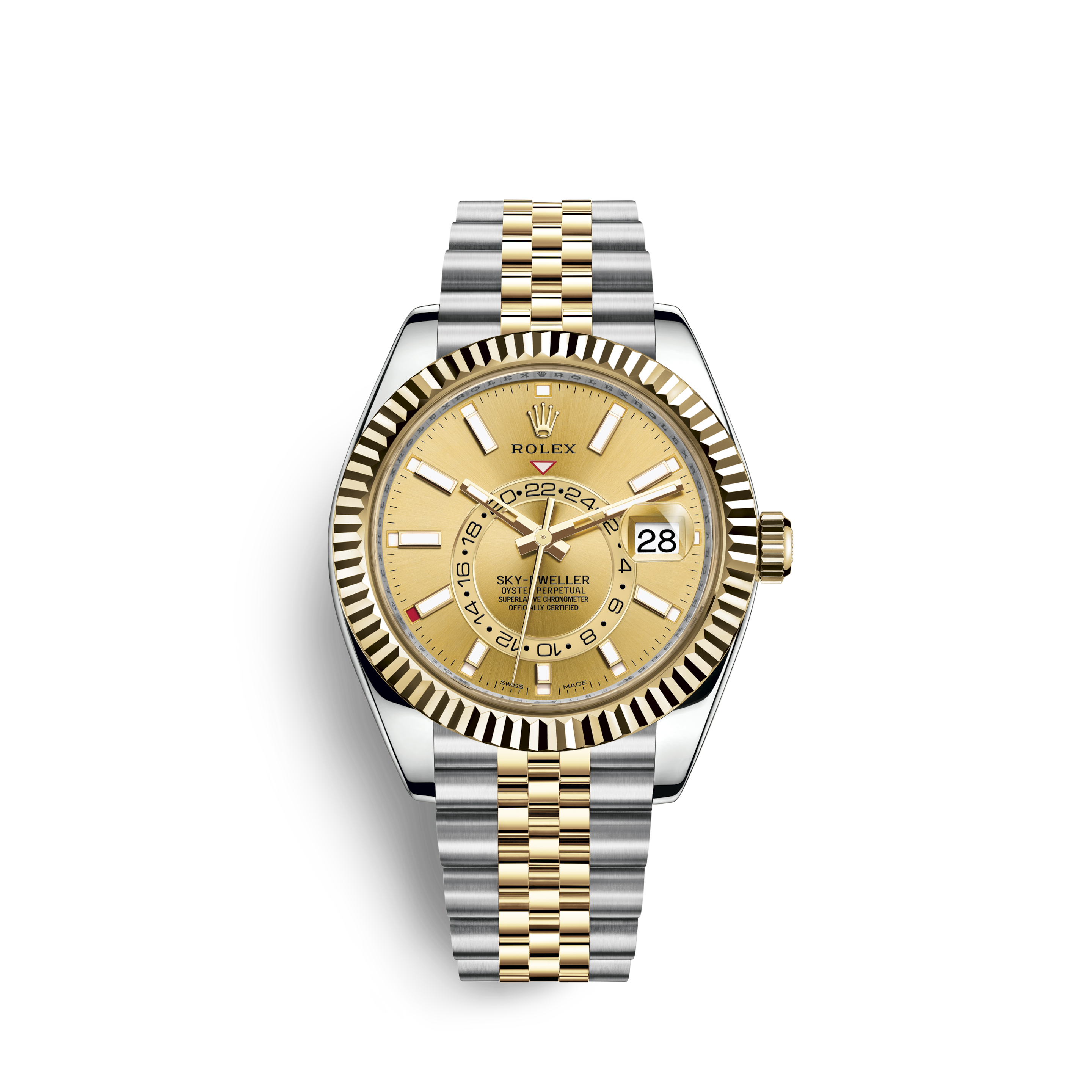 two tone watch rolex