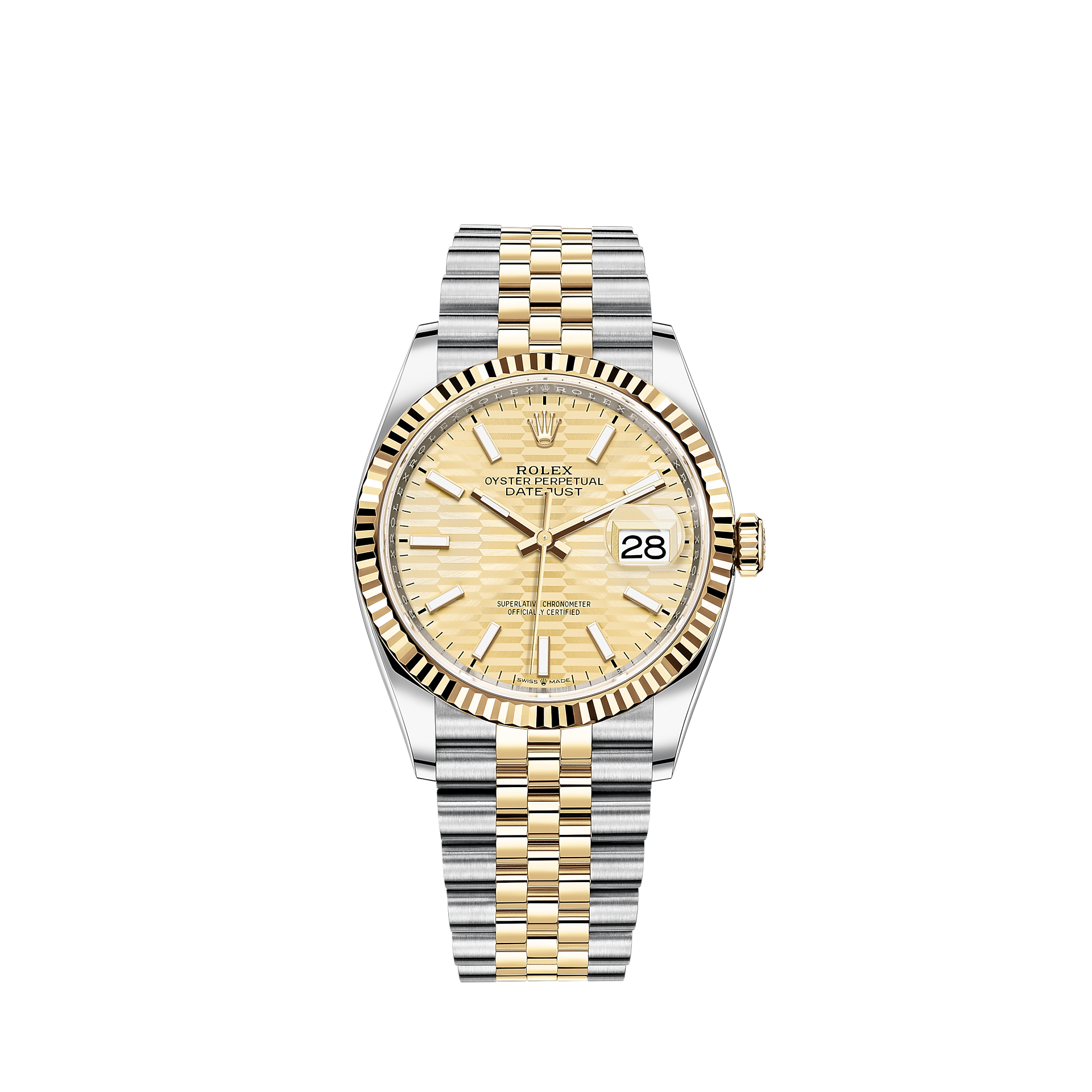 นาฬิกา Rolex Datejust 36 : Oystersteel และทองคำ - M126233-0039