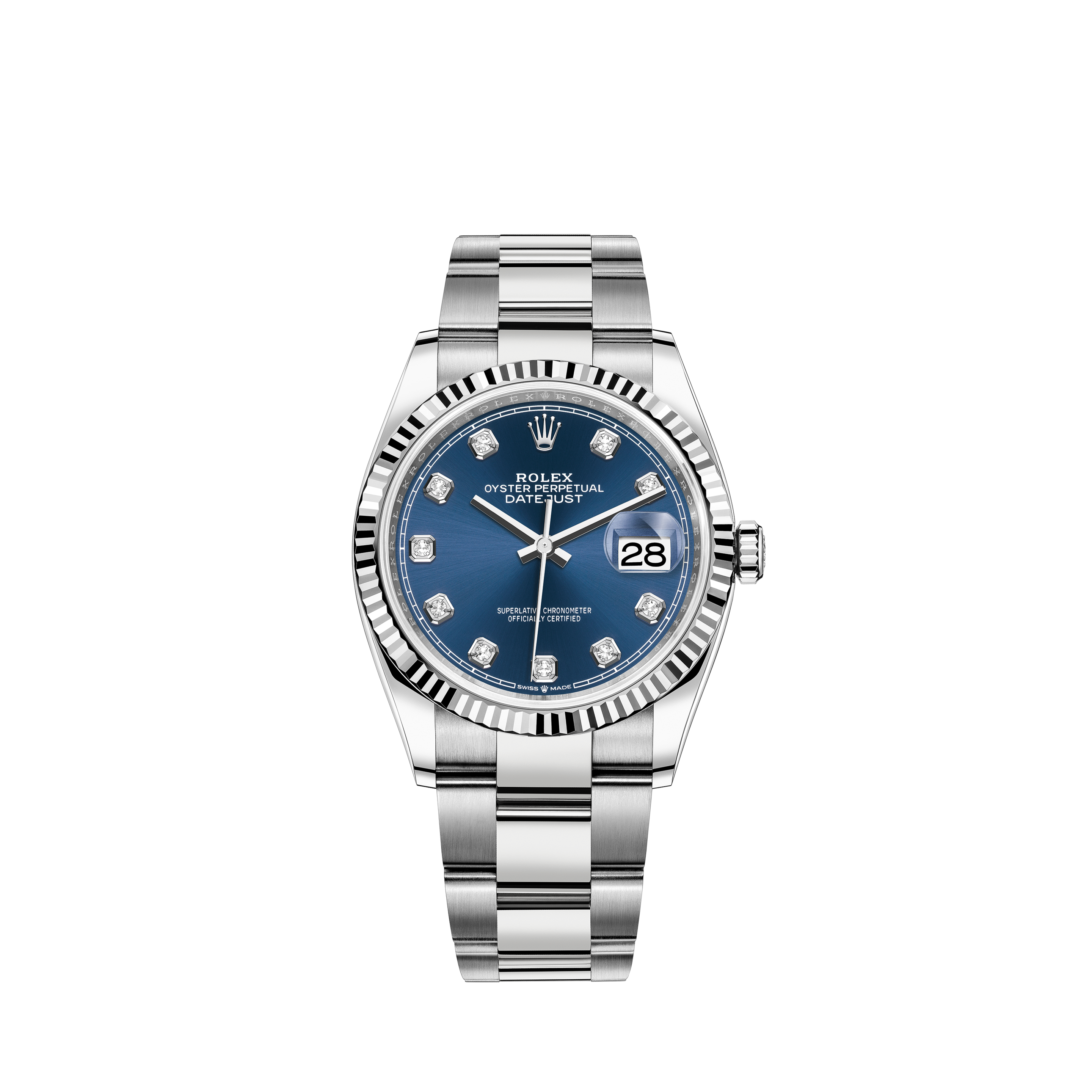 blue dial rolex day date