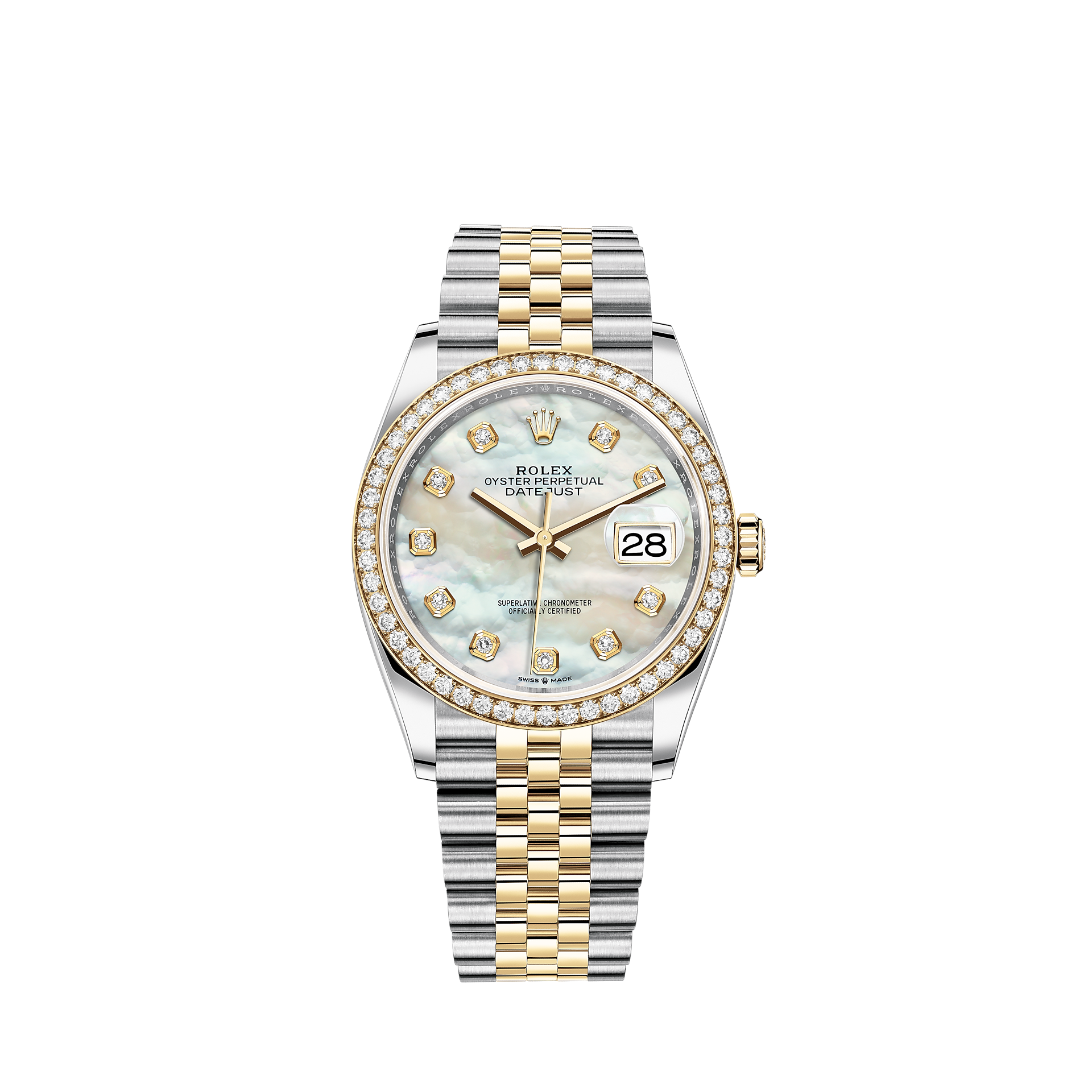 Rolex Datejust 36 watch: Oystersteel and yellow gold - M126283RBR-0009