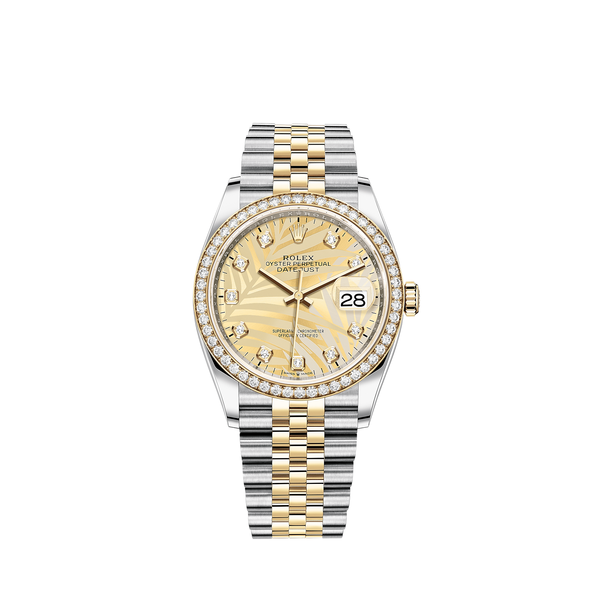 Rolex Datejust 36 watch: Oystersteel and yellow gold - M126283RBR-0029