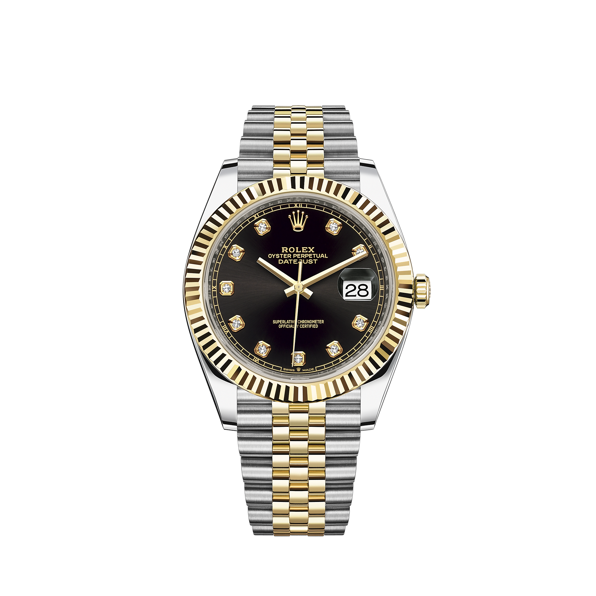 Rolex Datejust 41 watch: Oystersteel and yellow gold - M126333-0006