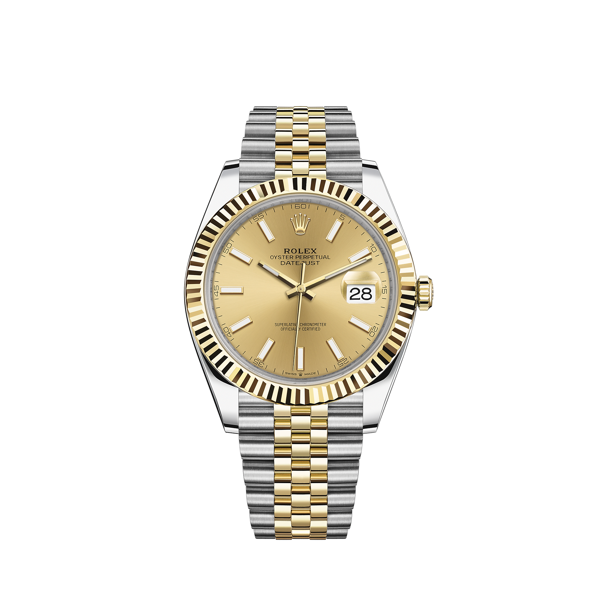 mobila detergent blestem  Rolex Datejust 41 watch: Oystersteel and yellow gold - M126333-0010