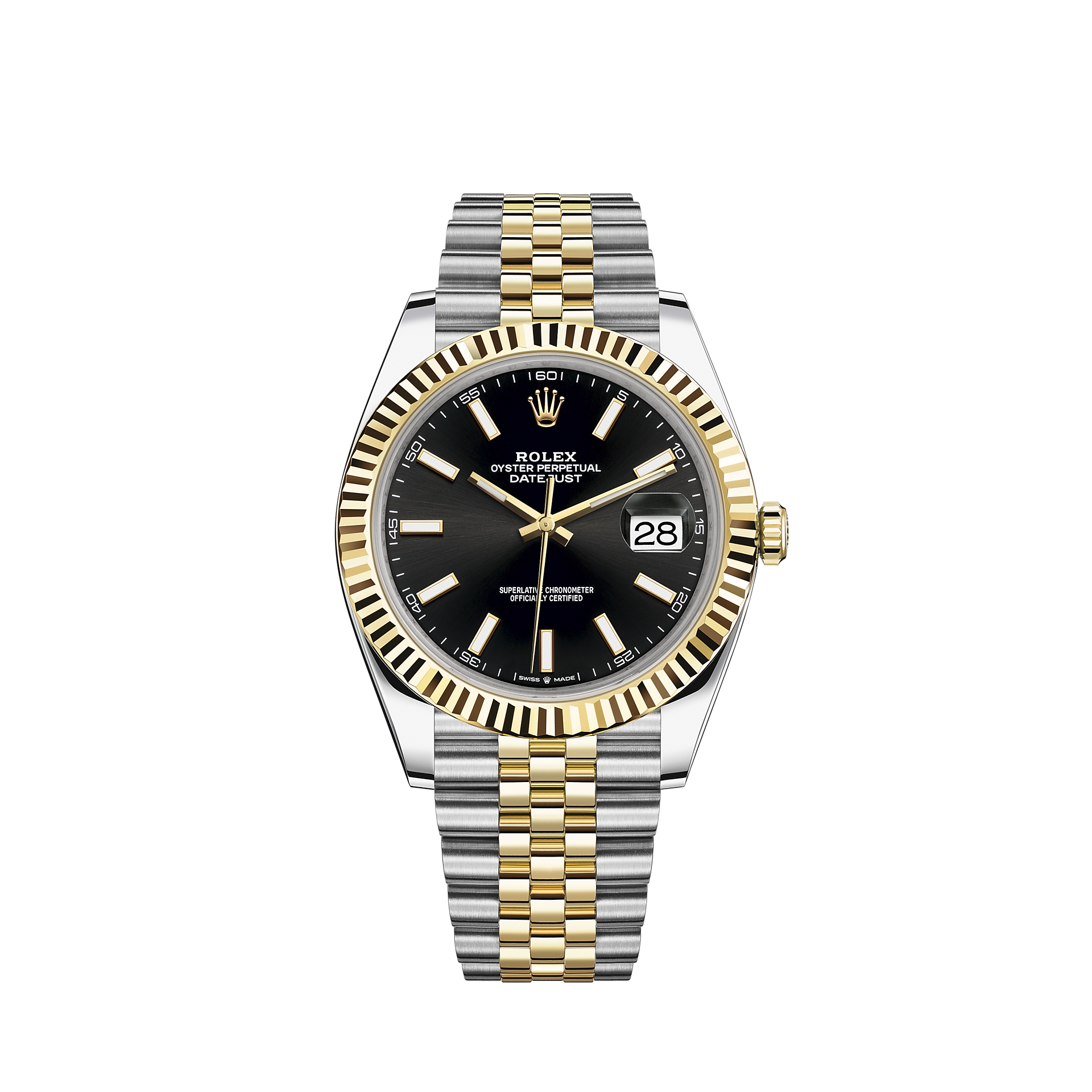 Rolex Datejust 41 watch: Oystersteel and yellow - M126333-0014