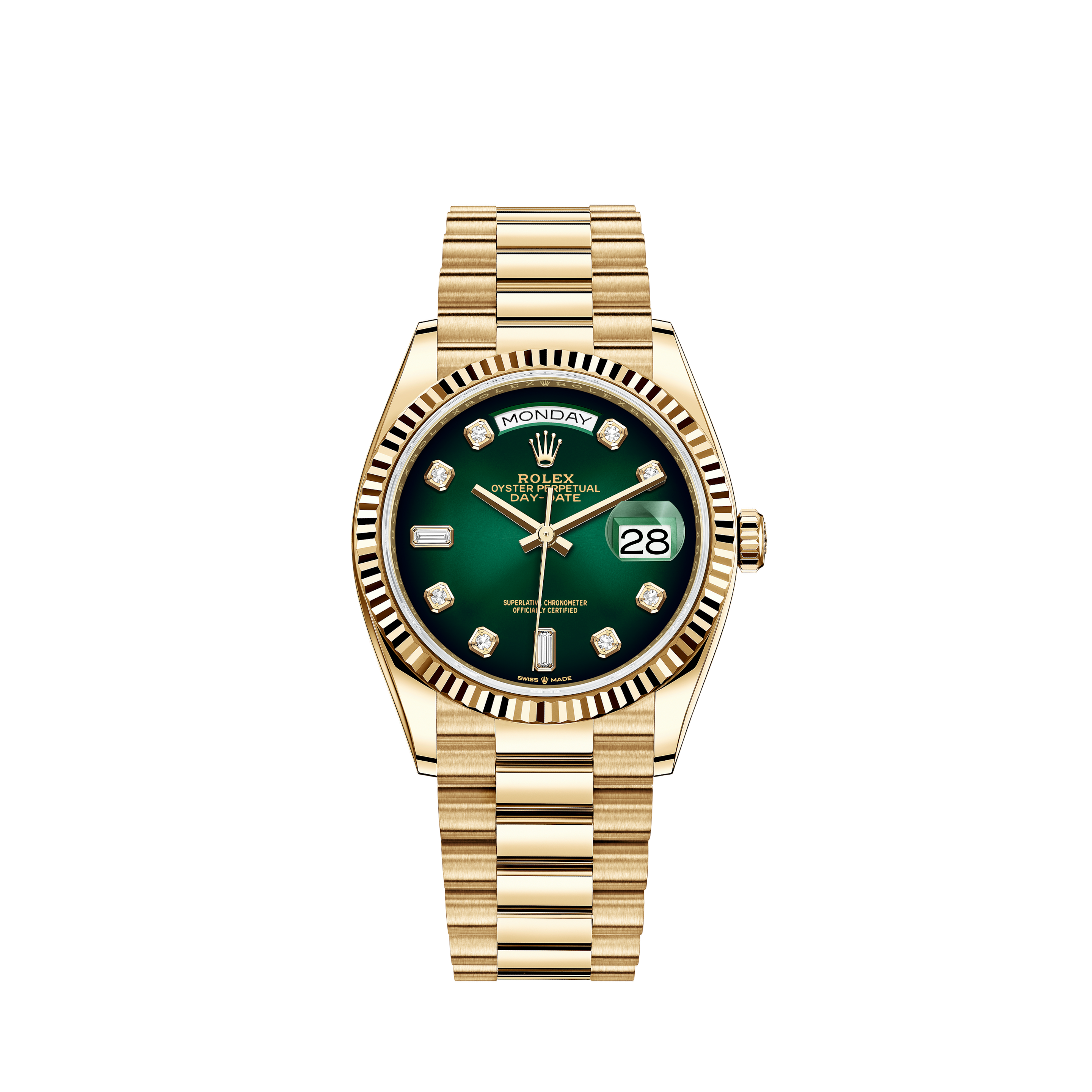 rolex date and time