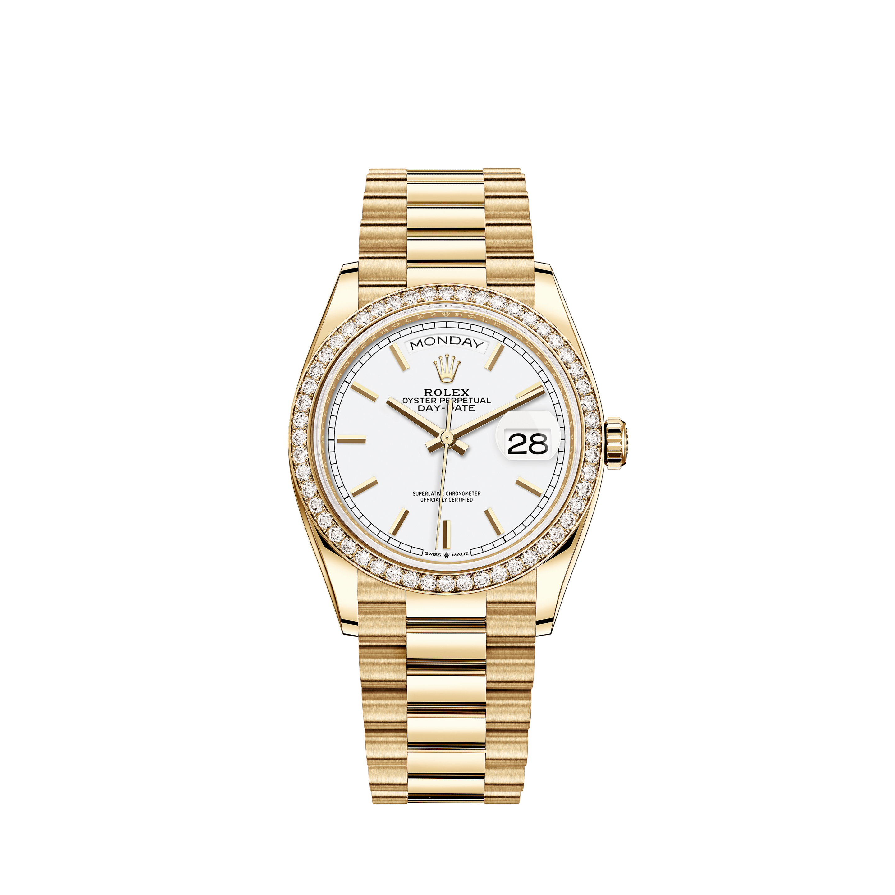 rolex day date gold 36