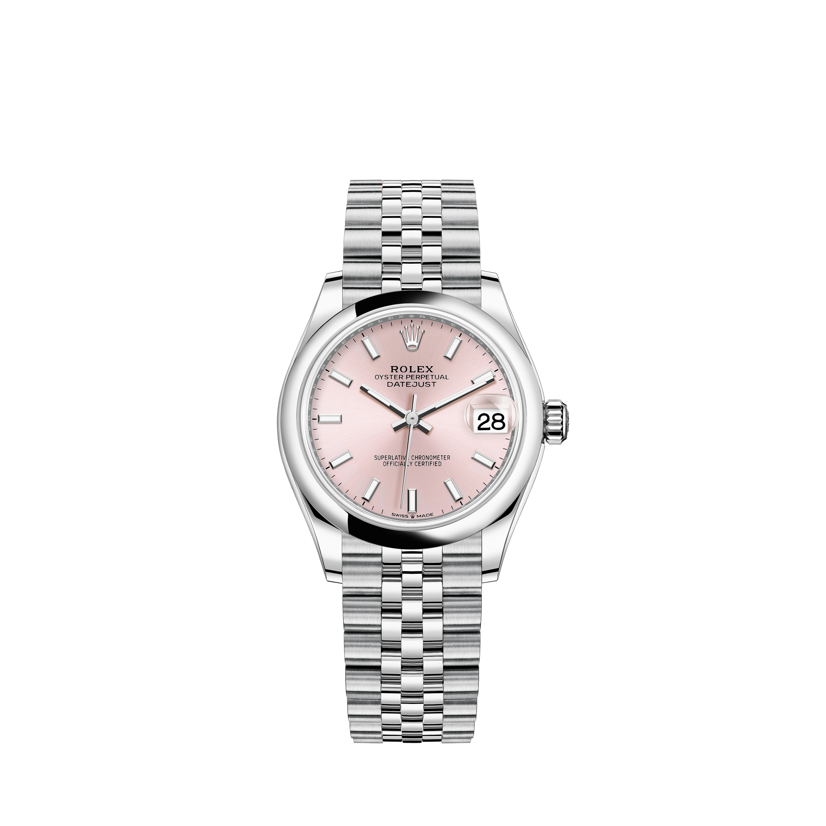 rolex datejust 31 pink