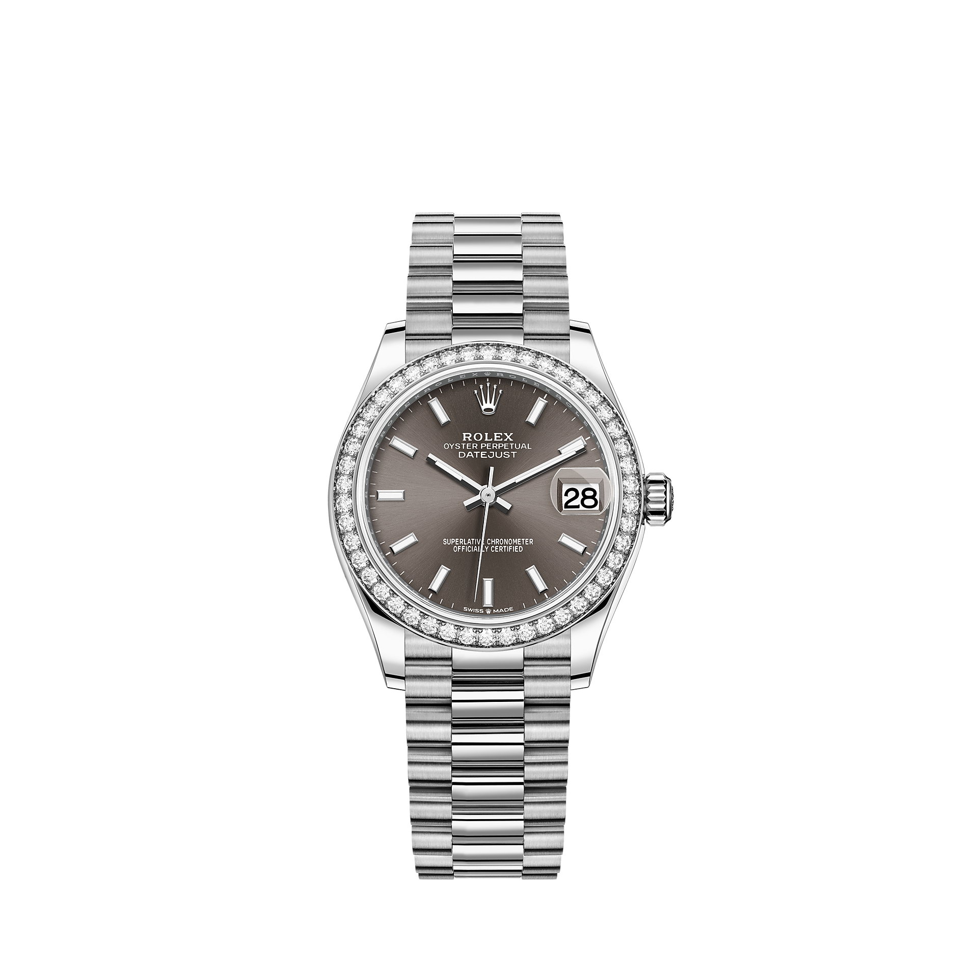 datejust 31 white gold