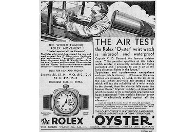 Advertentie uit 1930