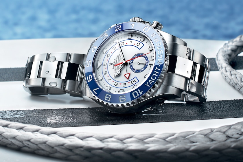 svemoguć Može izdržati molim potvrdite  Rolex Yacht-Master II watch: Oystersteel - M116680-0002