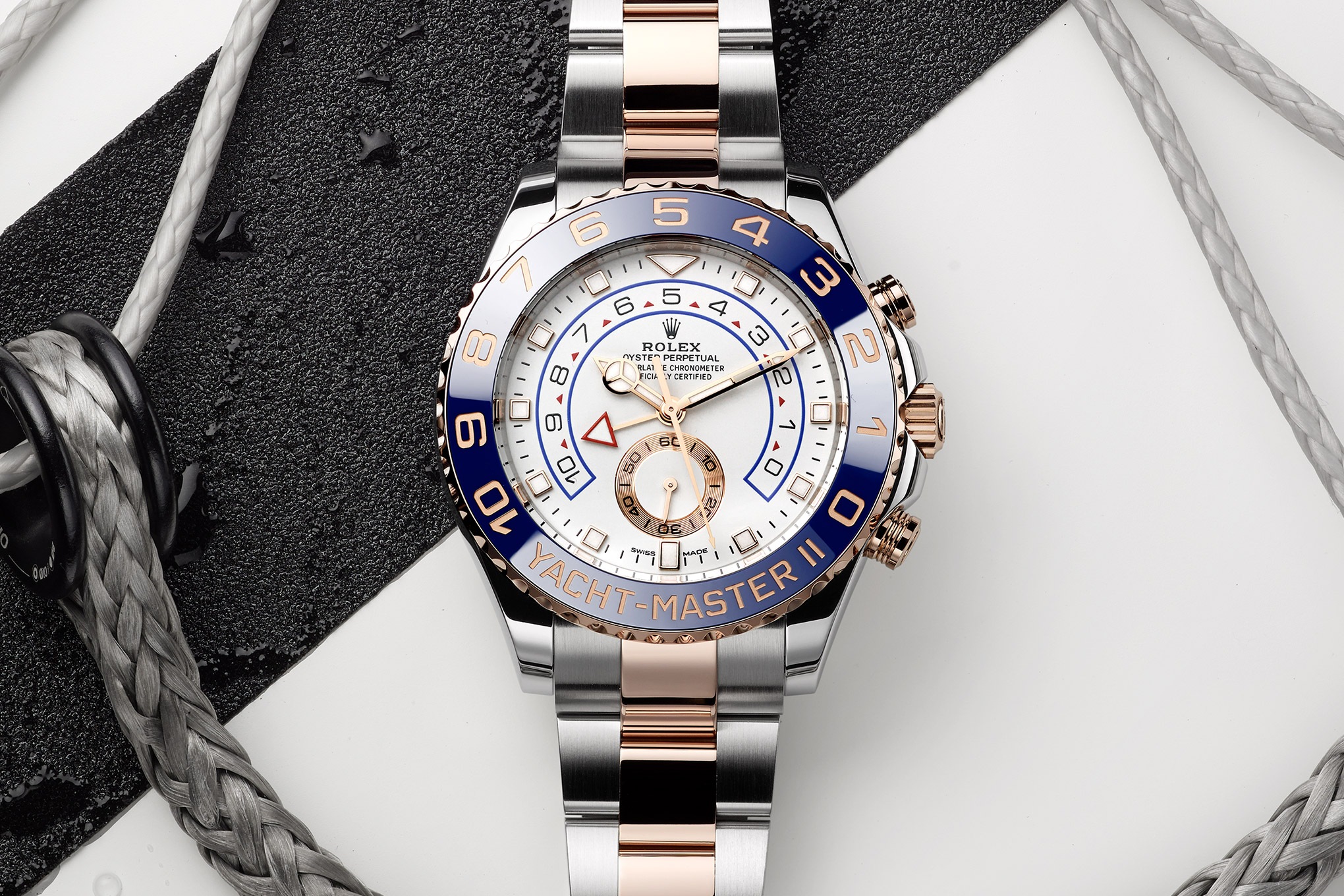 rolex yachtmaster 2 rose