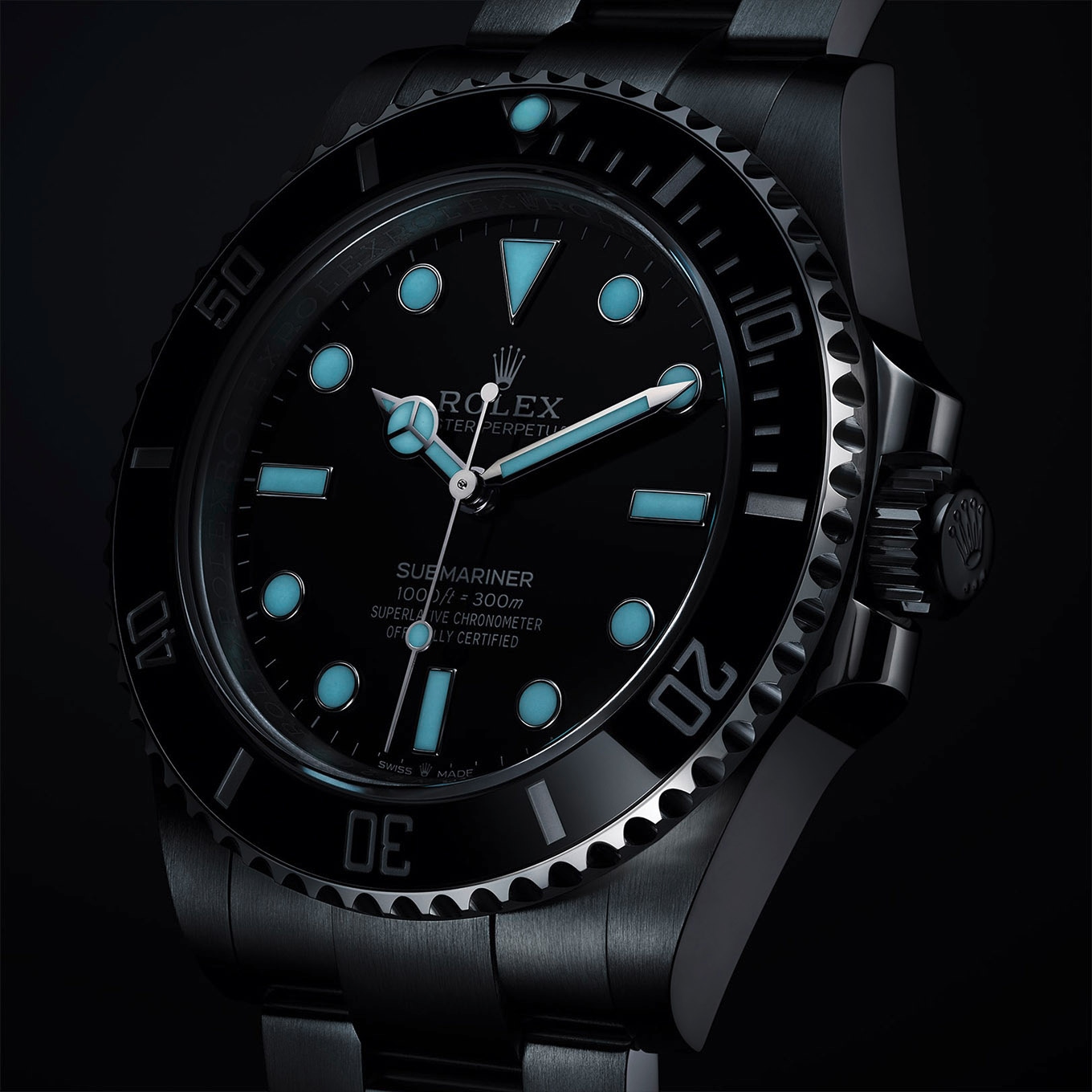 rolex black submariner