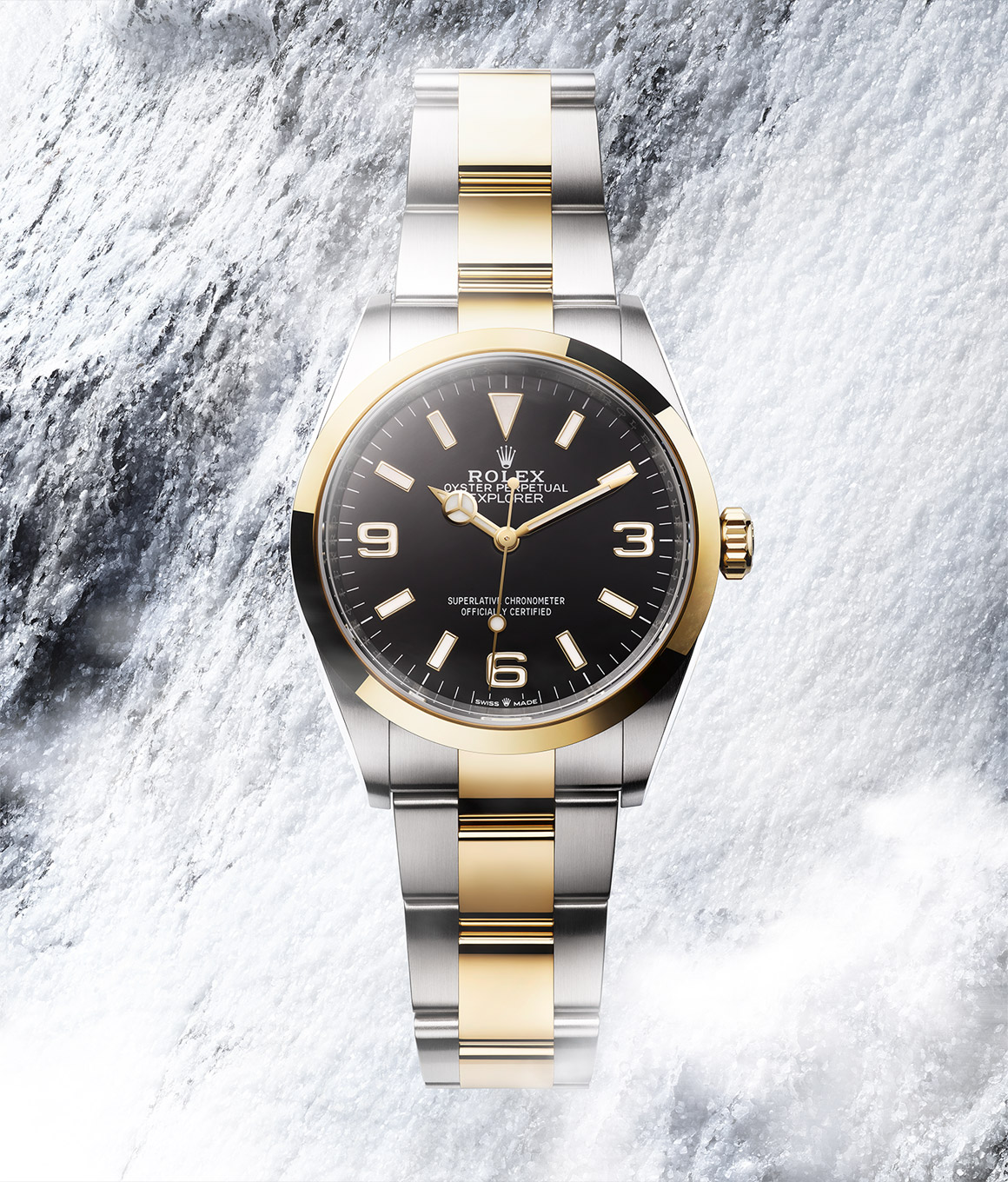 gold explorer rolex