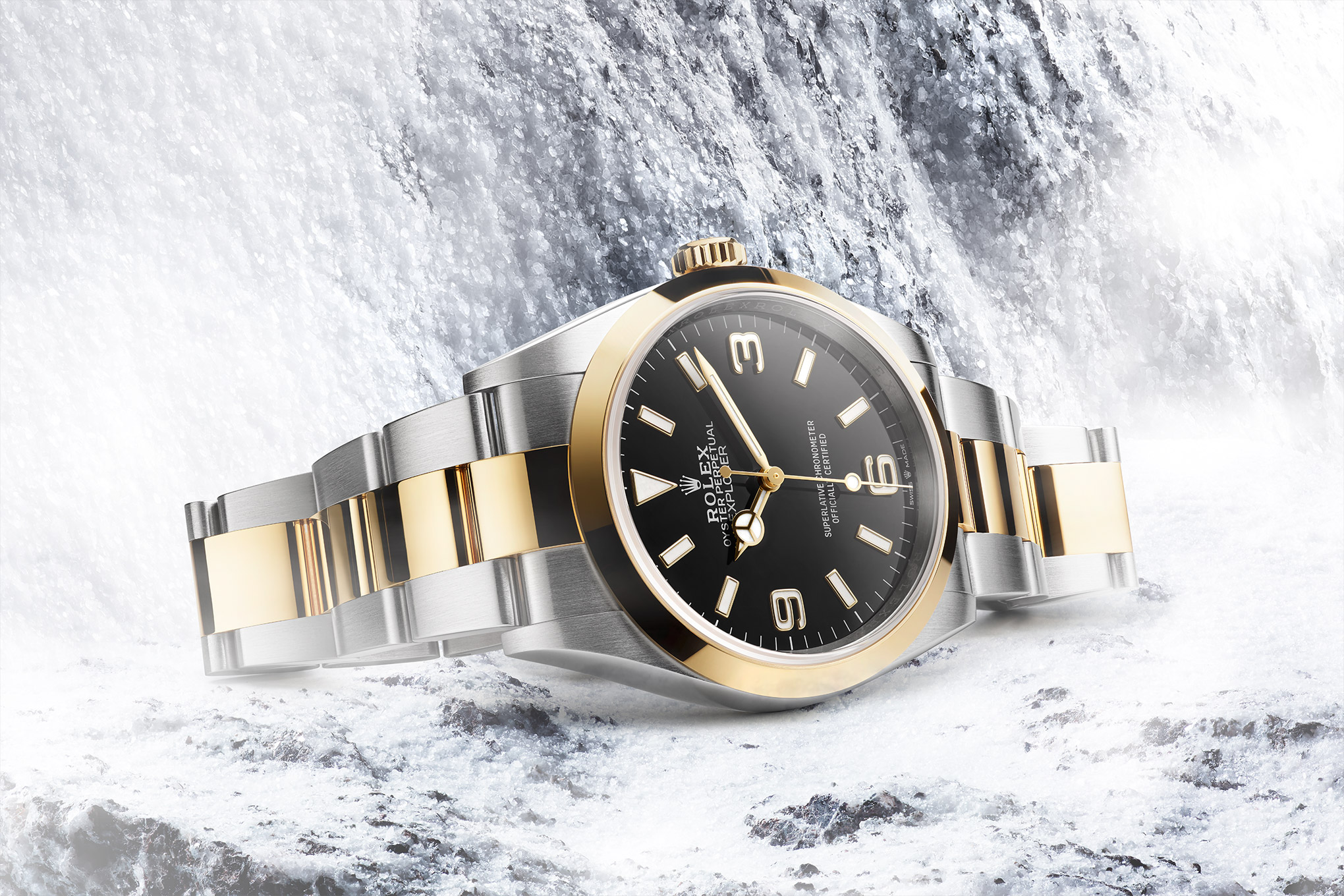 rolex explorer rolesor