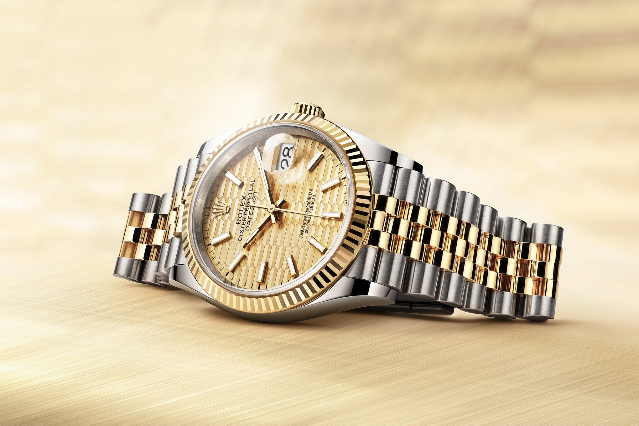 Rolex Oyster Perpetual Day-Date Presidential Salmon Dial Watch