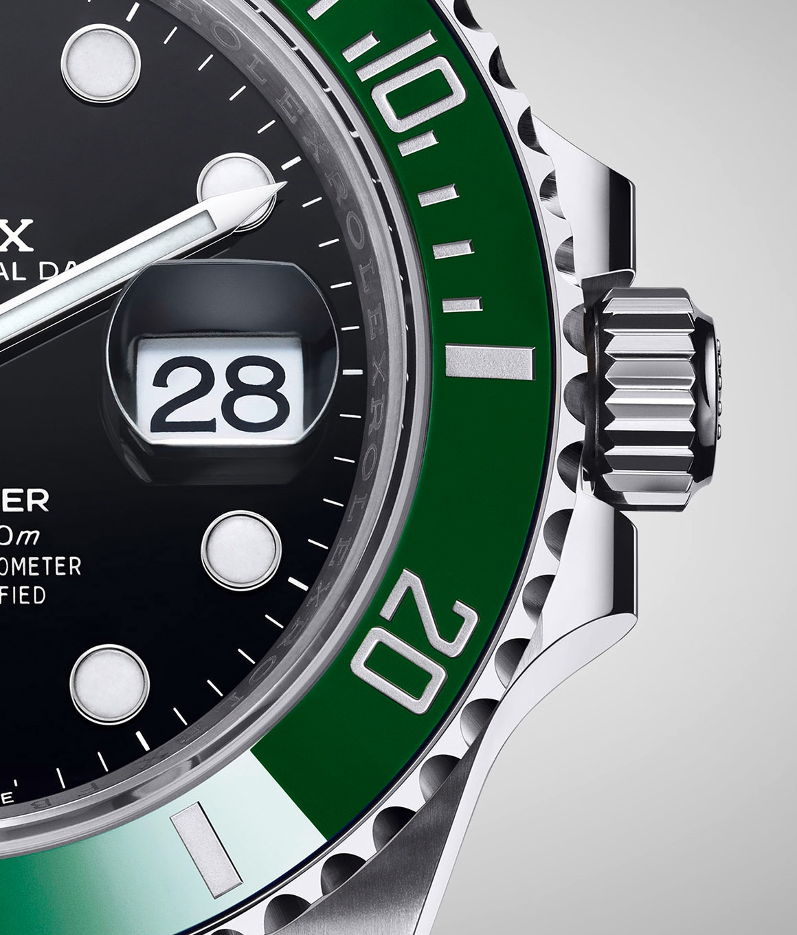 Rolex Submariner Date 16610LV Z Serial Kermit Limited Edition 40mm