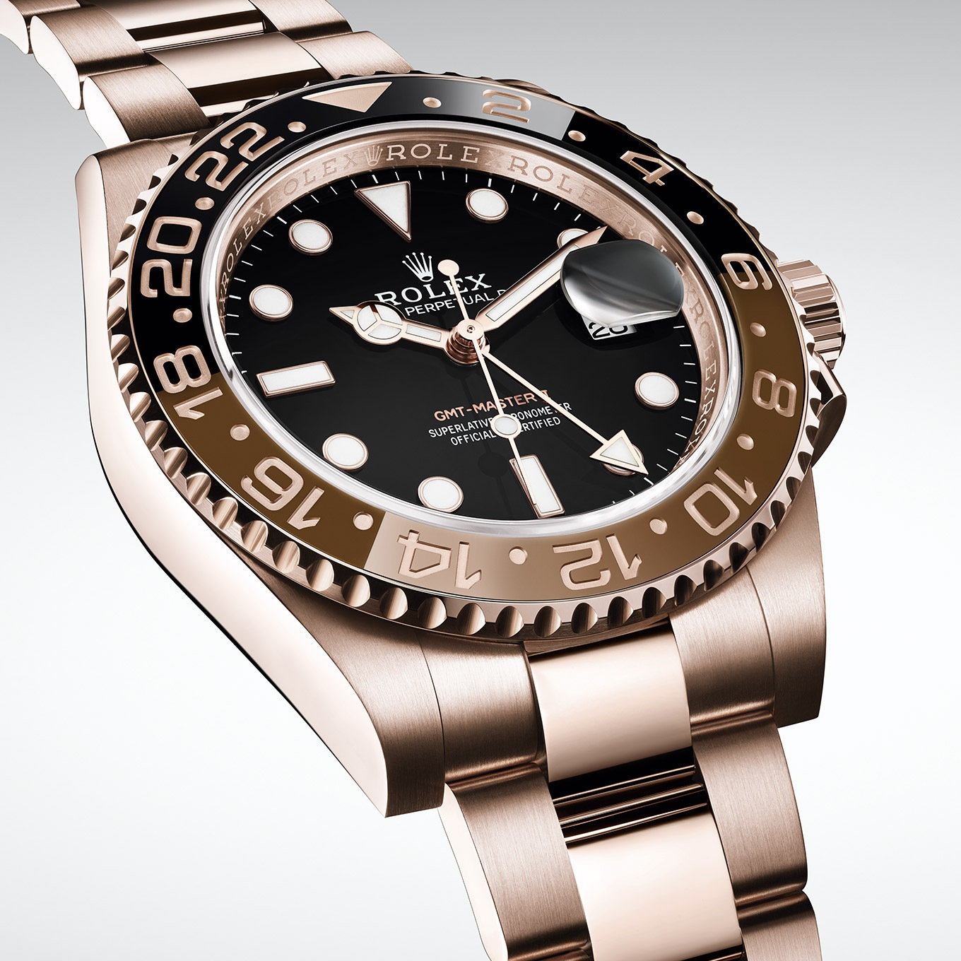 rolex brown gold